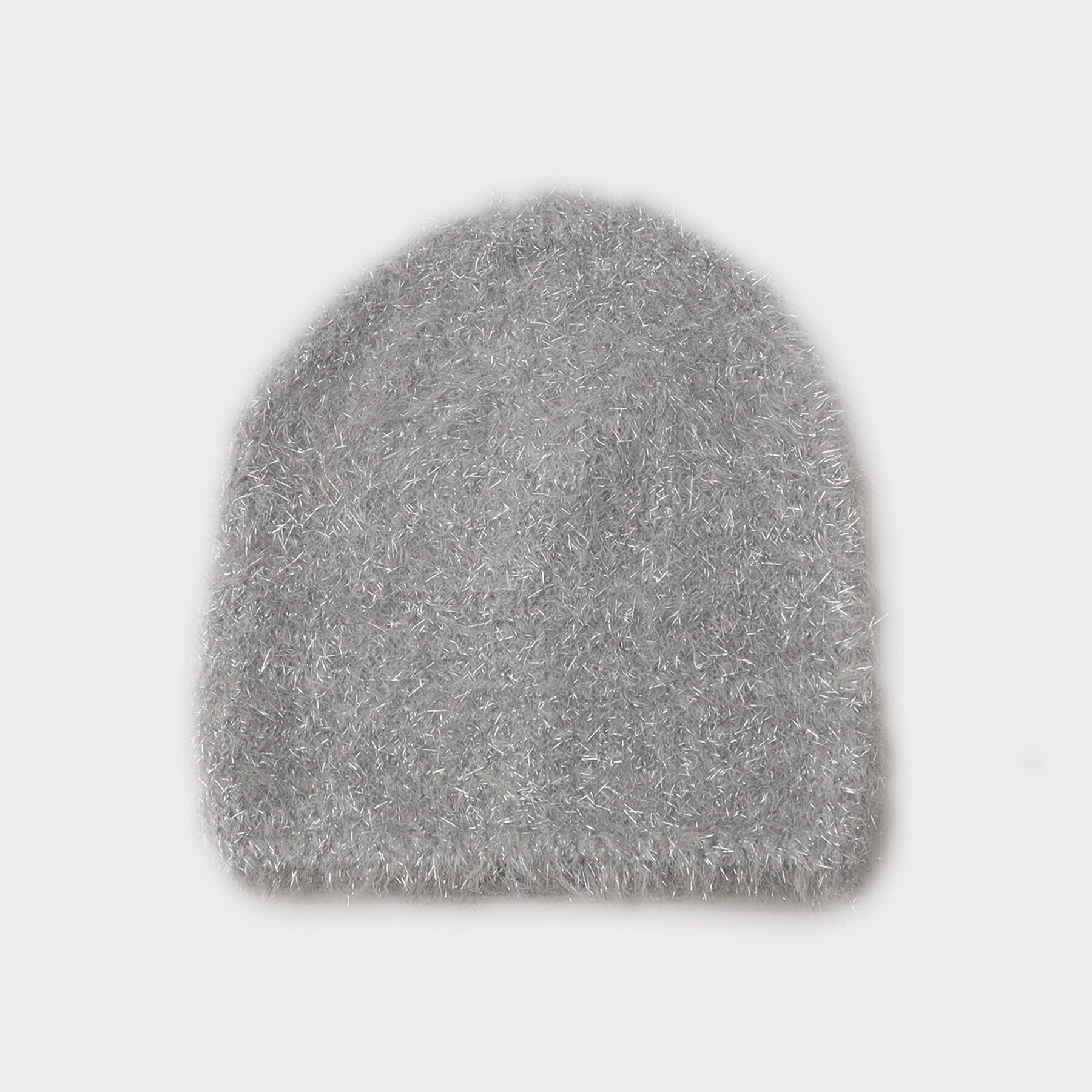 GALLEST「ラメフェザーニットワッチ」|ニット帽|ｸﾞﾚｰ(012)