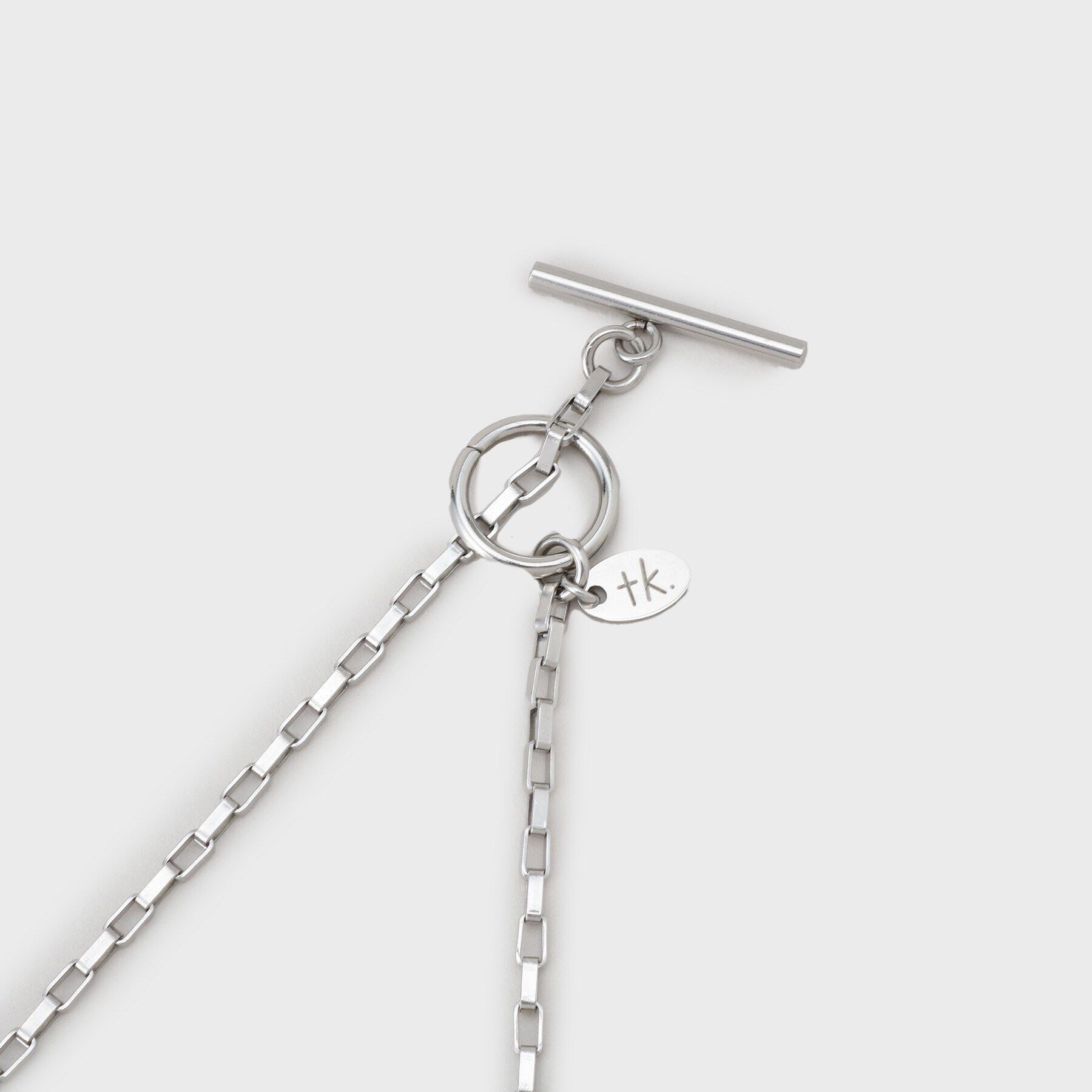 tk.TAKEO KIKUCHI「アソートステンレスネックレスナロー」|ネックレス|