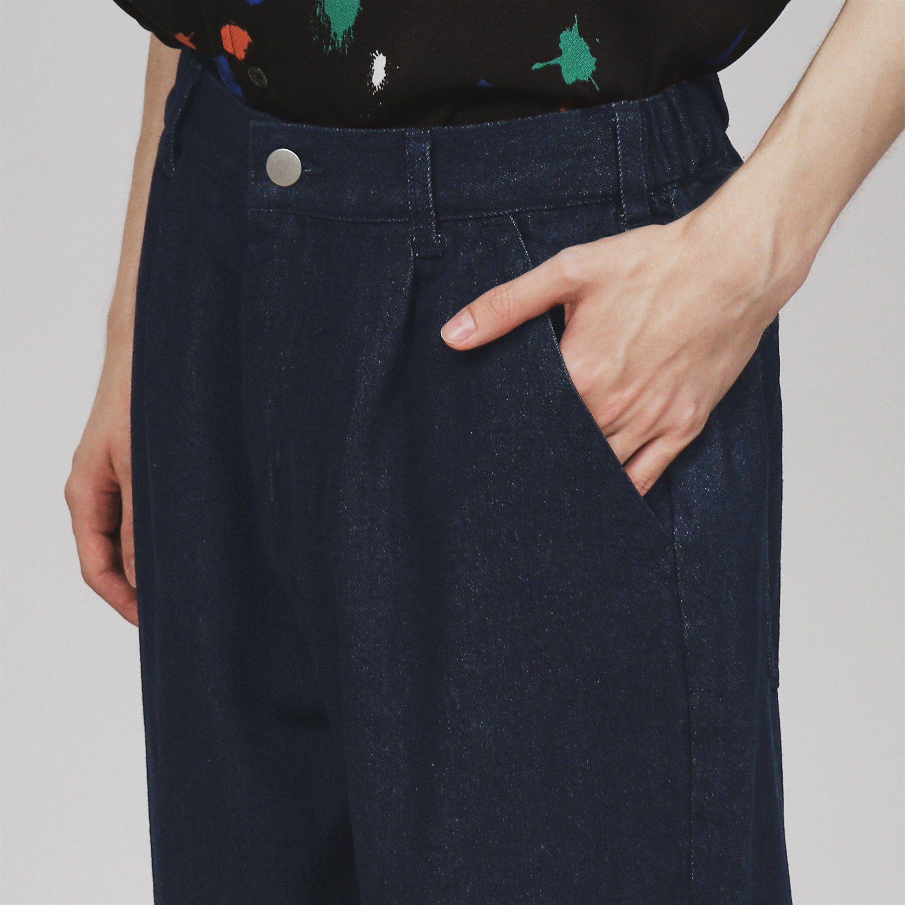 tk.TAKEO KIKUCHI「テーパードデニムパンツ」|デニム|