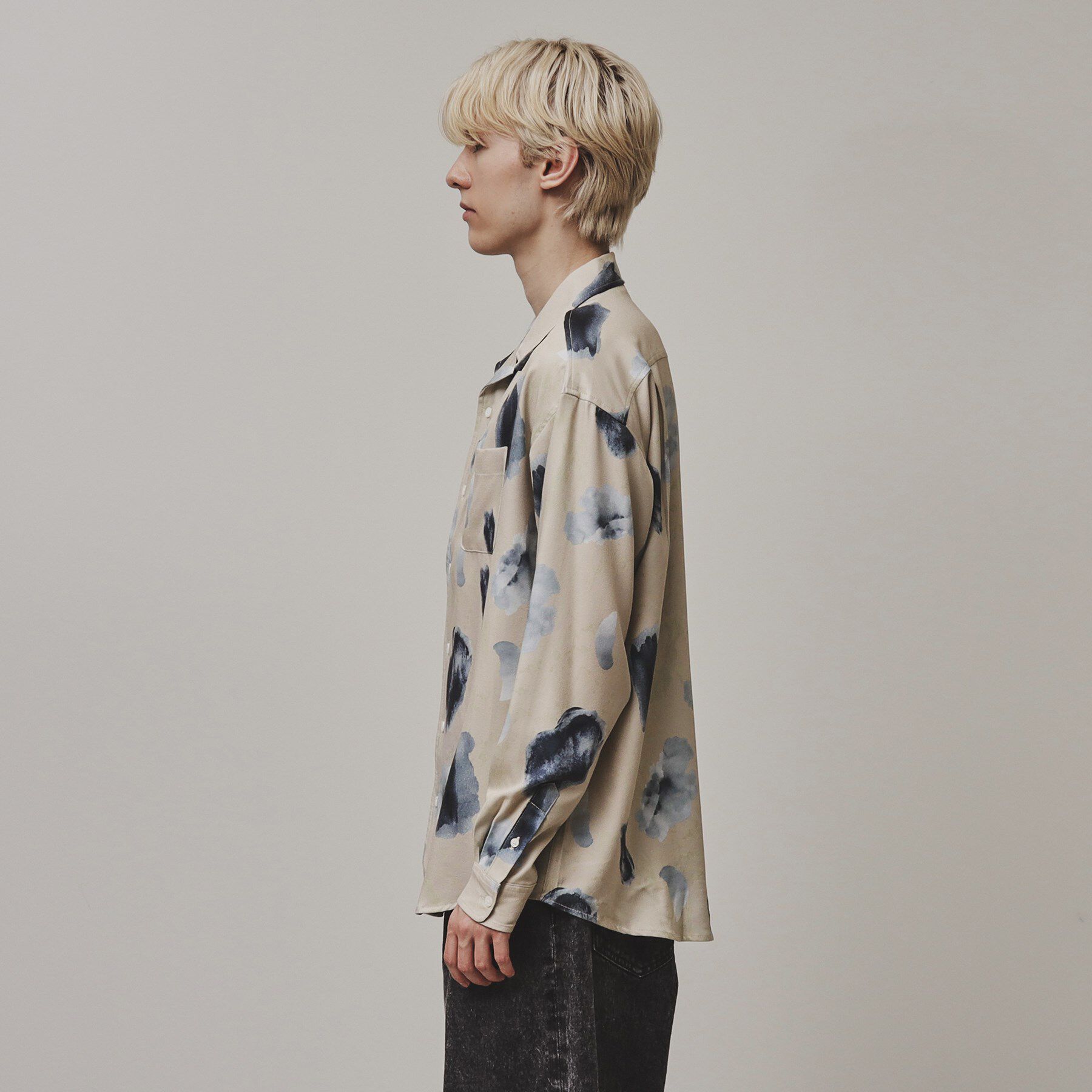 tk.TAKEO KIKUCHI「ウォーターカラープリントシャツ」|シャツ・ブラウス|