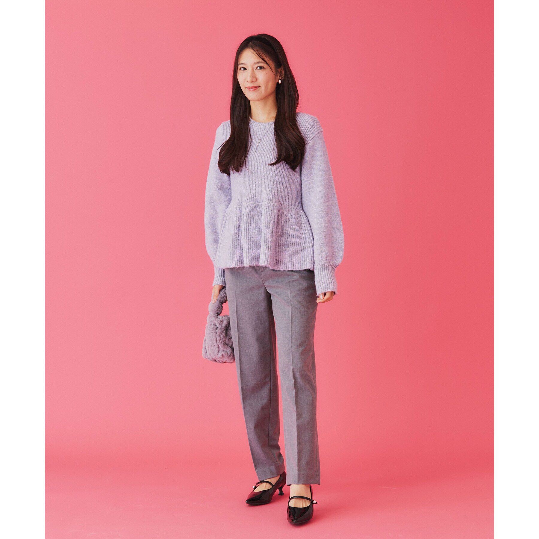 index「裏起毛ストレッチテーパードパンツ【洗濯機洗い可/吸湿発熱/イージーアイロン】」|その他|