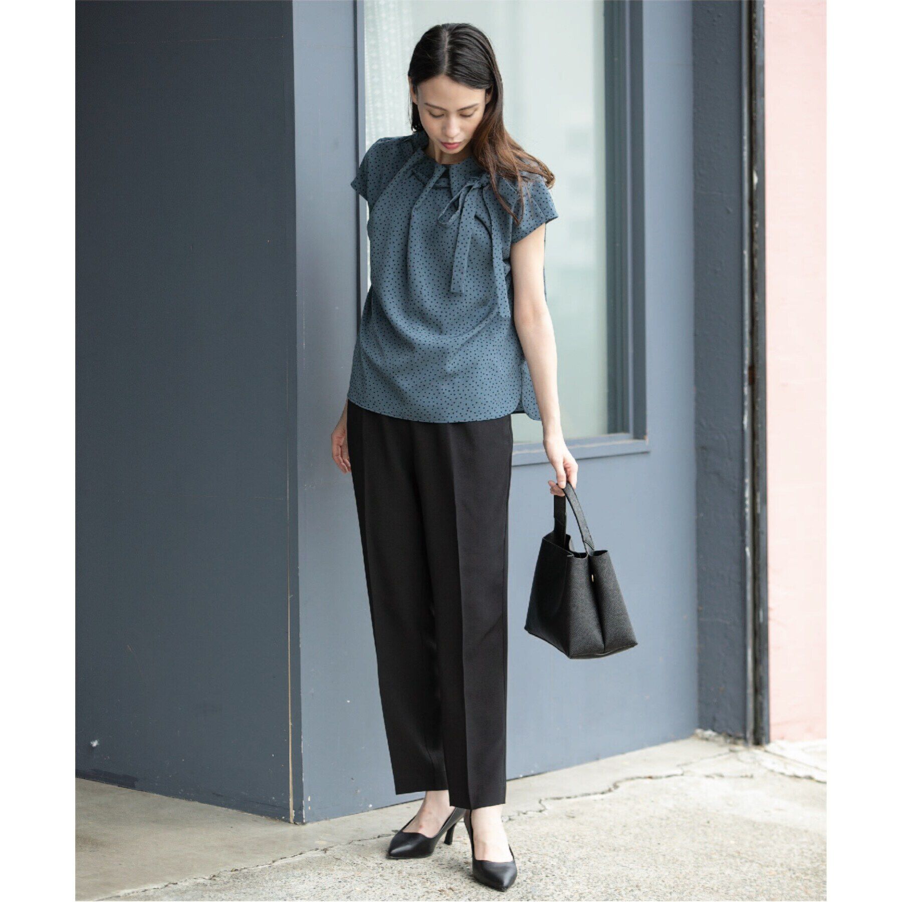 OPAQUE.CLIP「【抗菌防臭加工/7cmヒール】ベーシックパンプス/通勤・セレモニー対応」|パンプス|