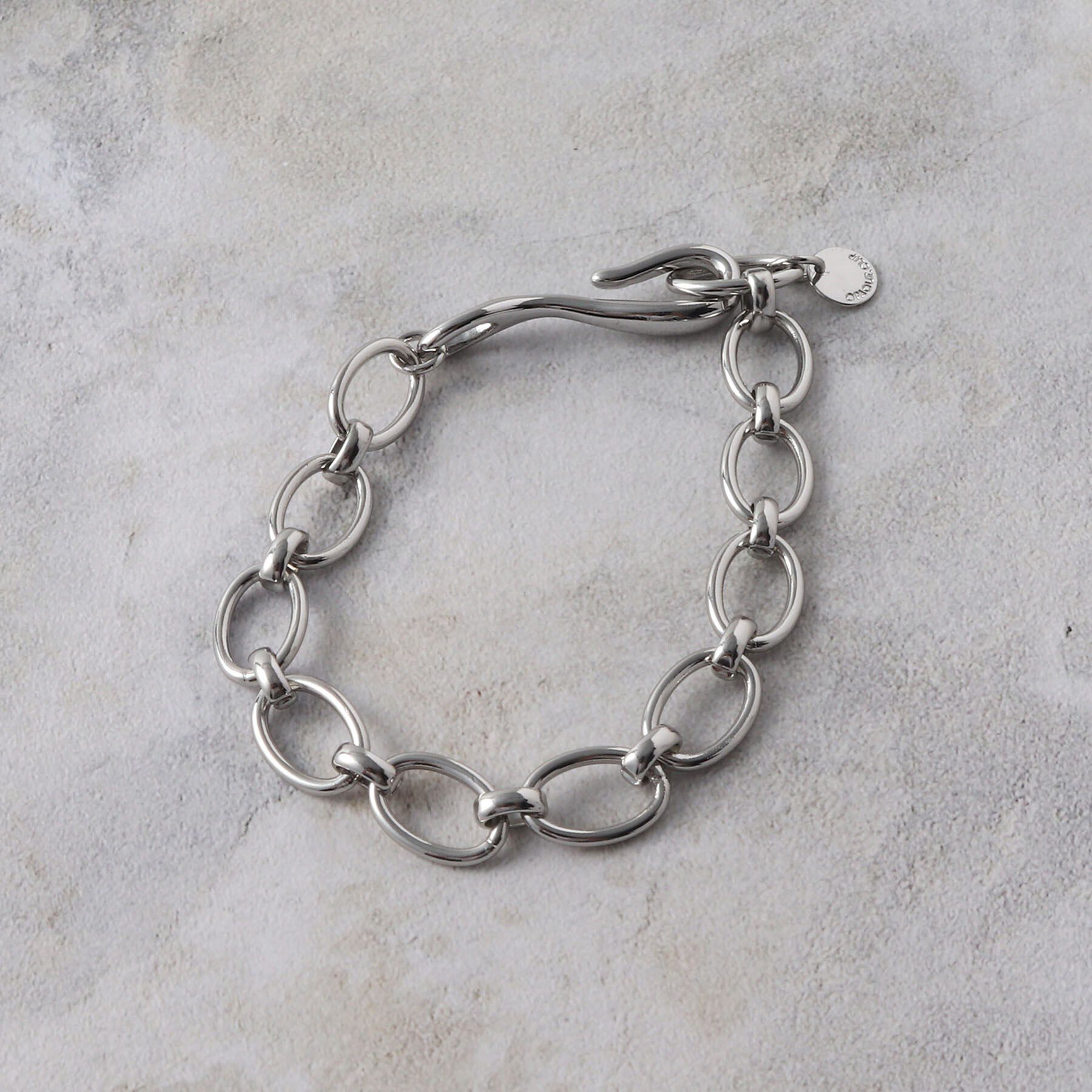 OPAQUE.CLIP「チェーンフックブレスレット」|ブレスレット・バングル|シルバー(006)