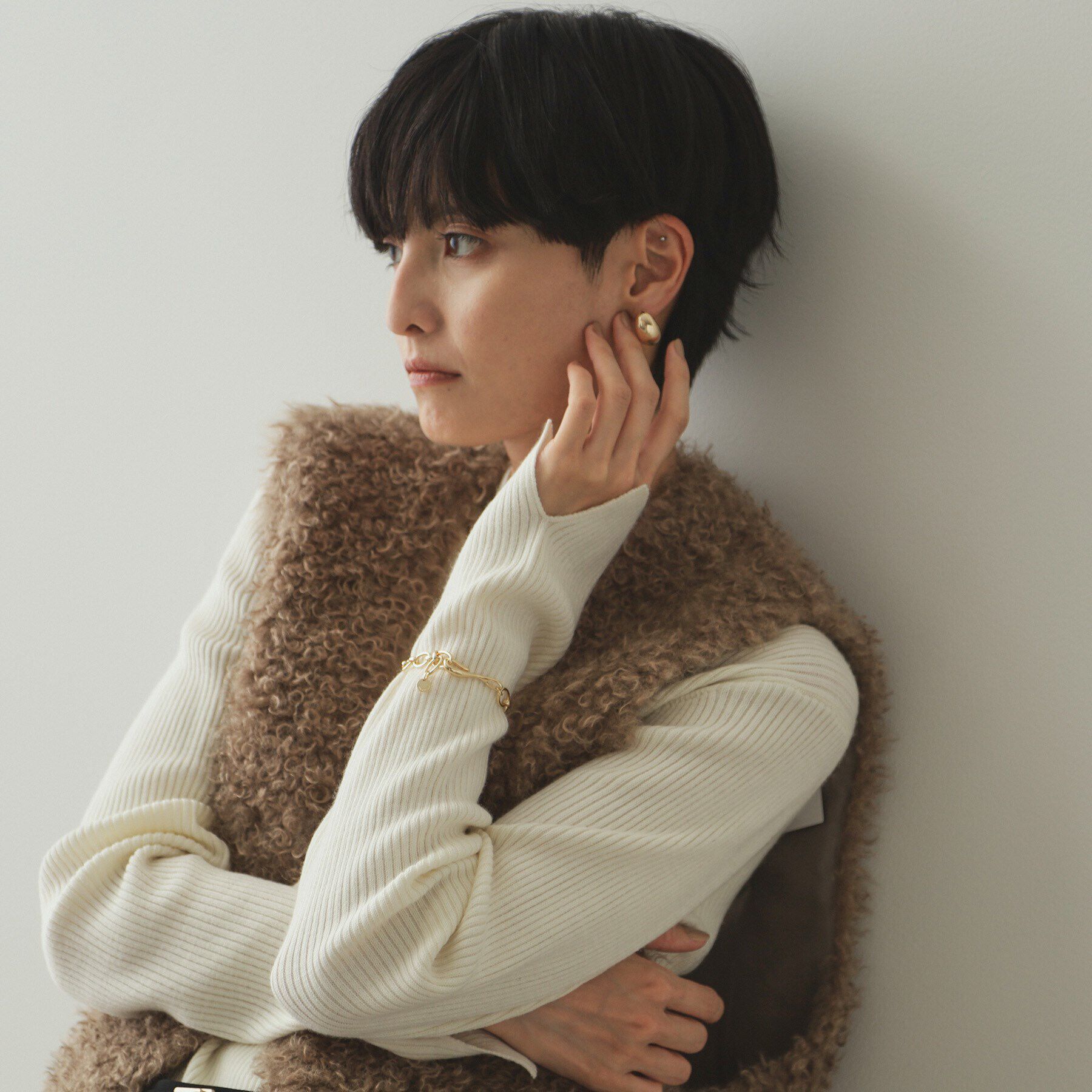 OPAQUE.CLIP「チェーンフックブレスレット」|ブレスレット・バングル|