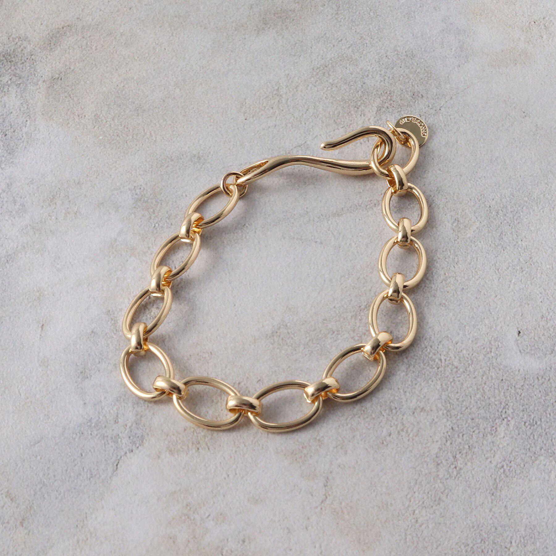 OPAQUE.CLIP「チェーンフックブレスレット」|ブレスレット・バングル|ゴールド(007)