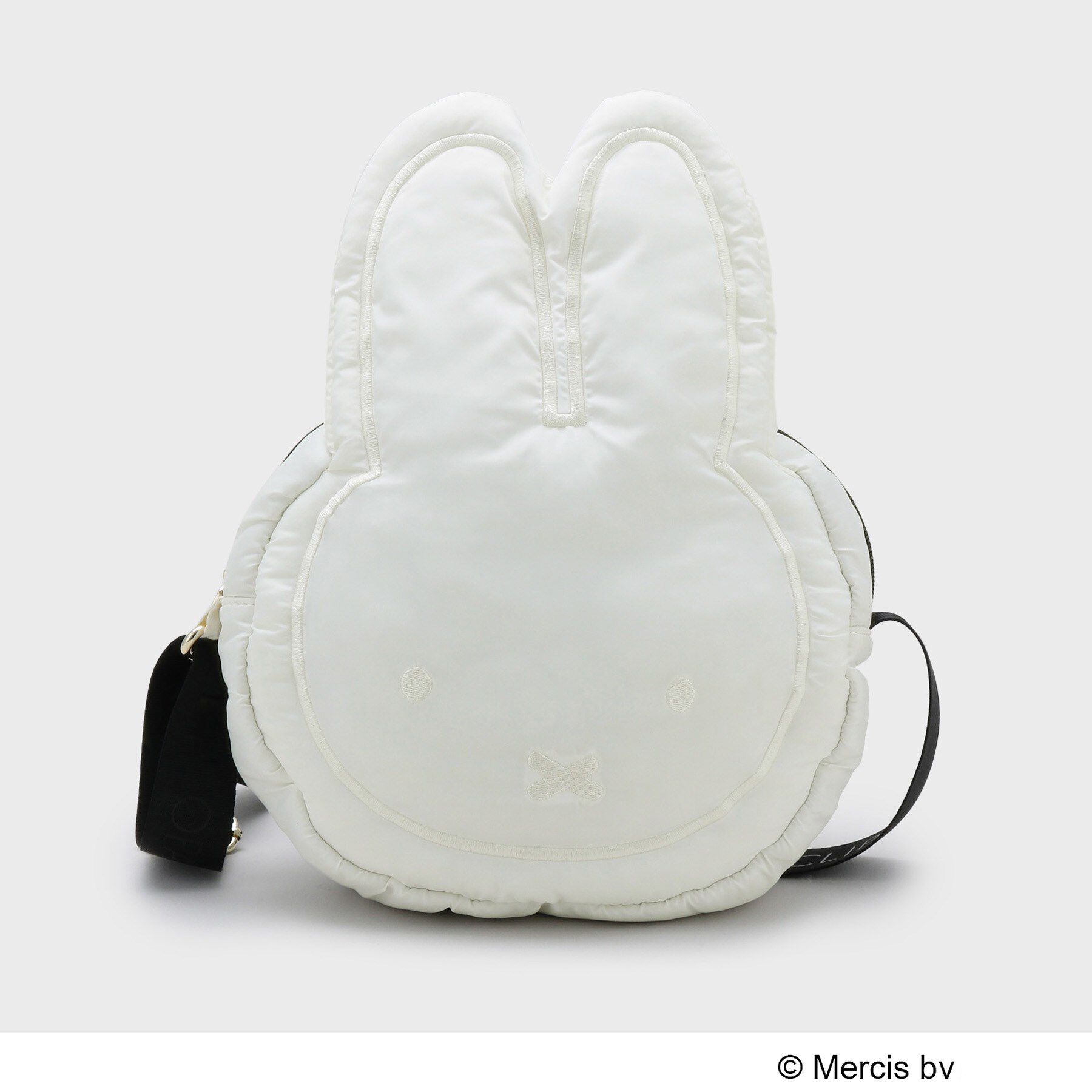 OPAQUE.CLIP「【コラボ】miffy ｘ OPAQUE.CLIP フェイス型軽量パフィーショルダーバッグ」|ショルダー・メッセンジャー|オフホワイト(003