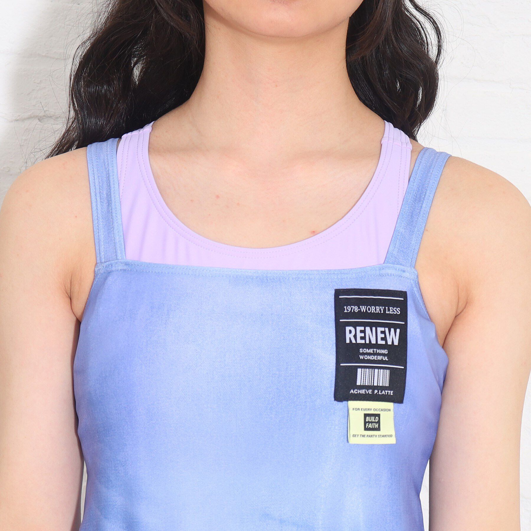 PINK-latte「【プールグッズ】サロペットワンピース水着」|その他|