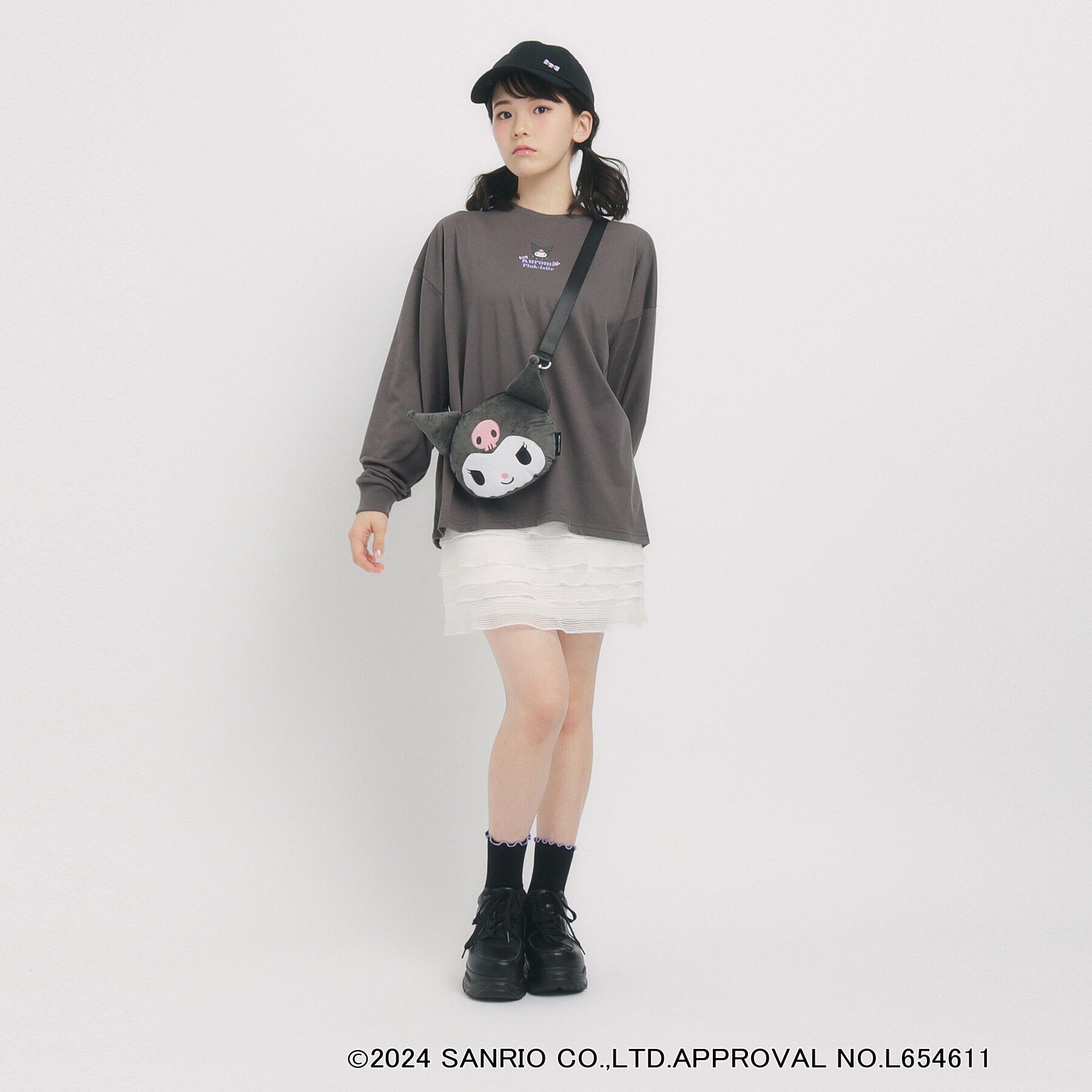 PINK-latte「【サンリオキャラクターズコラボ】ぬいショルダーバッグ」|ショルダー・メッセンジャー|