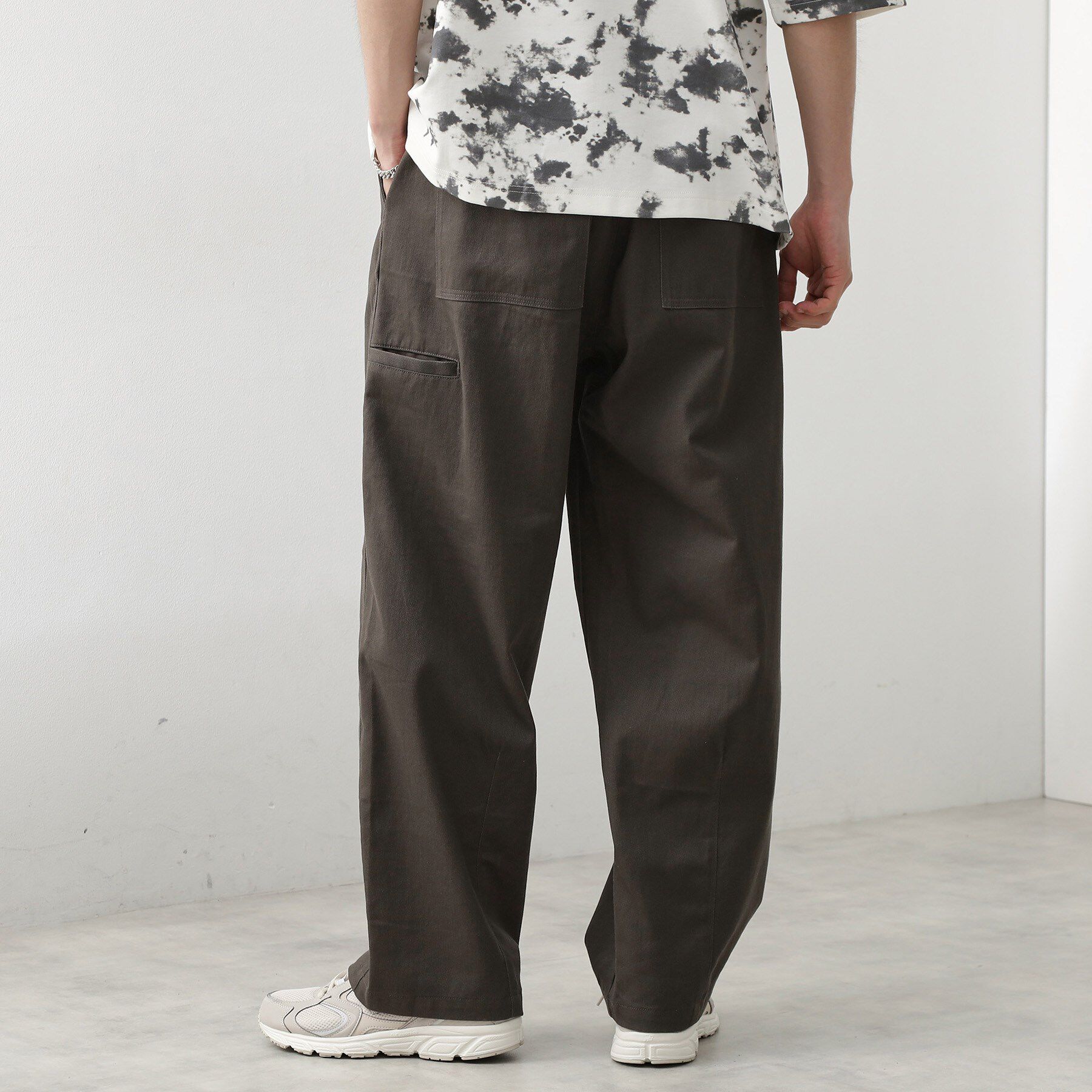 THE SHOP TK「ツイルチノワイドパンツ」|その他|