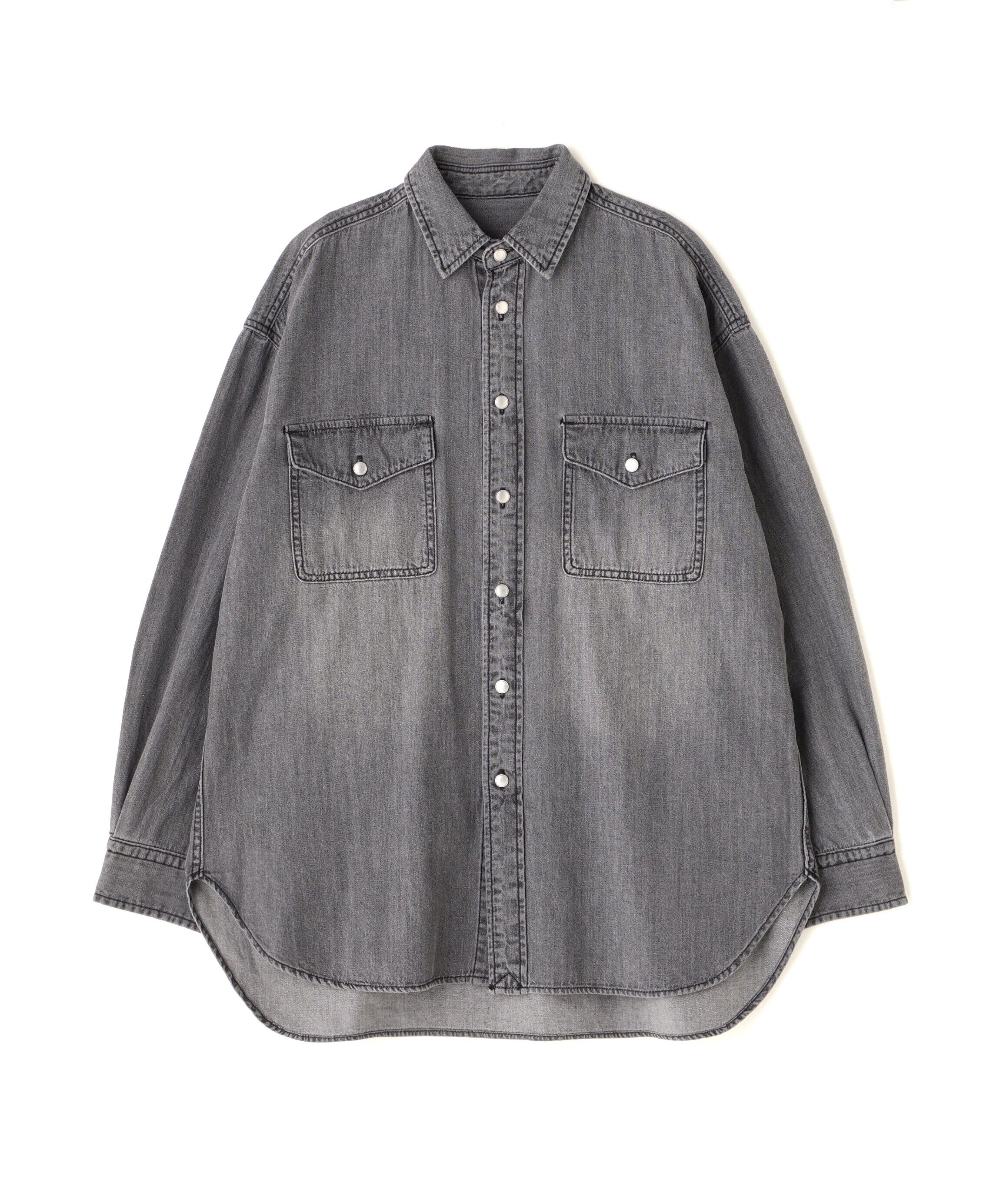  「ルーズデニムシャツ」|シャツ・ブラウス|