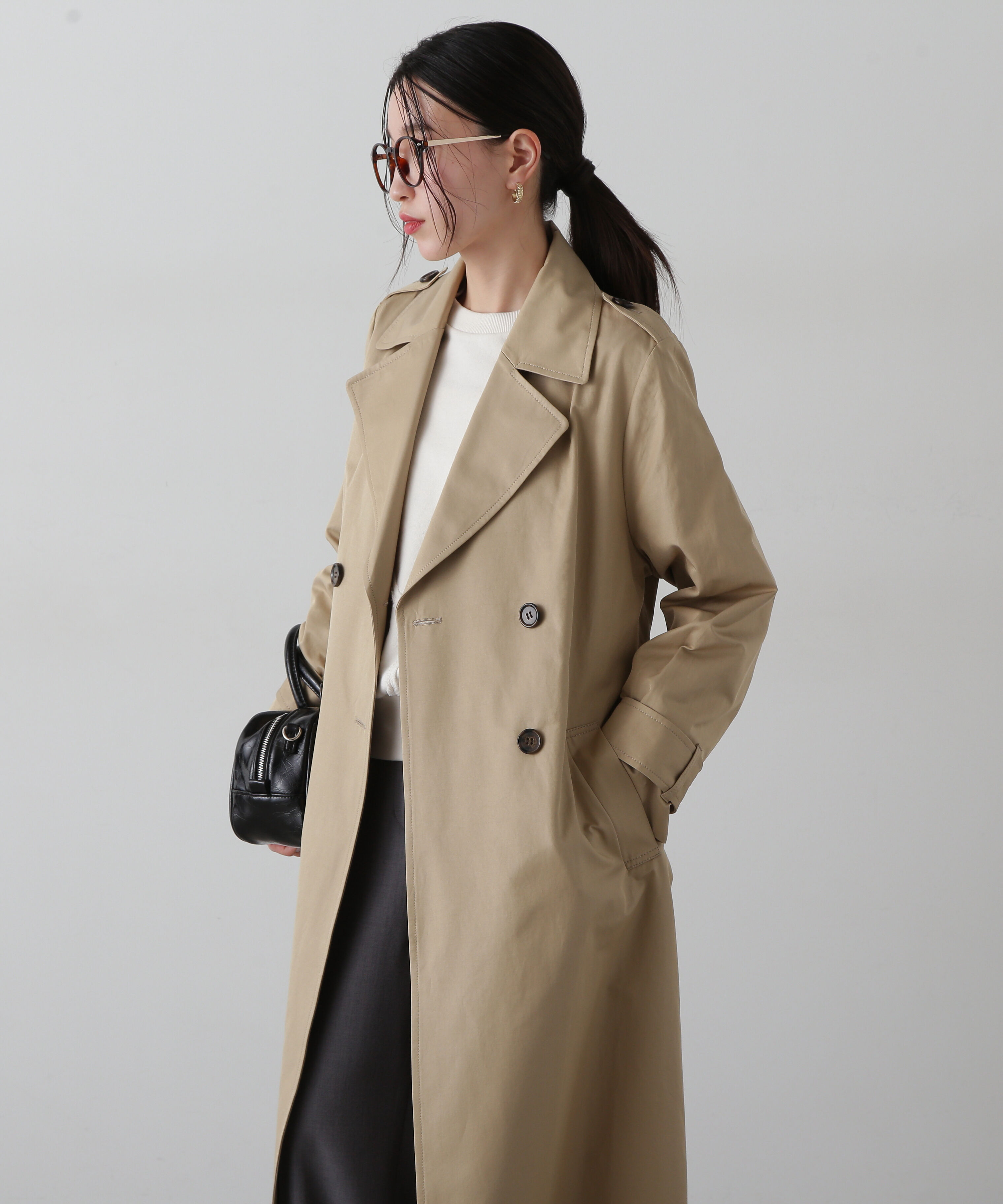  「ボックスシルエットトレンチコート」|その他|