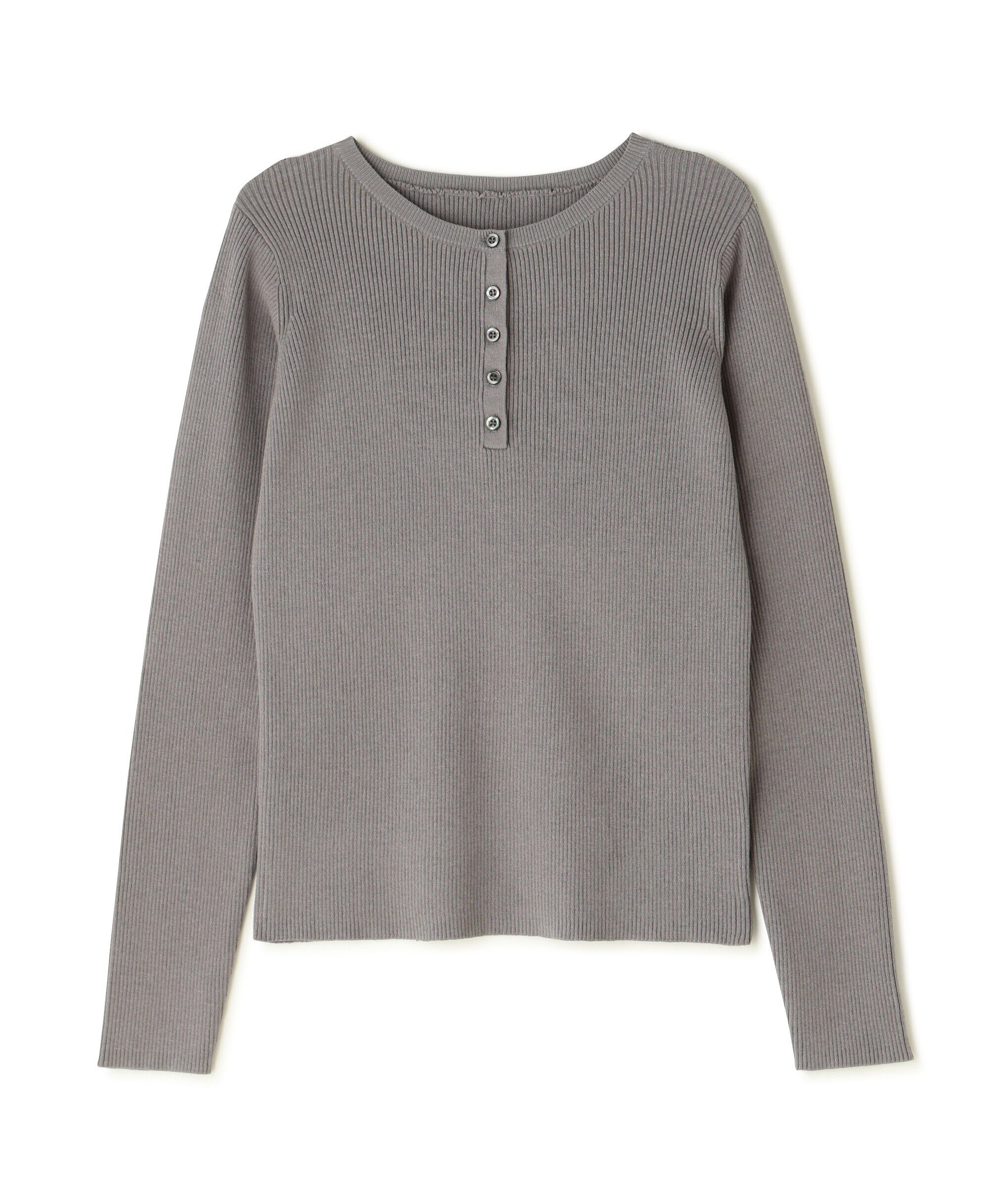  「ヘンリーネックプルオーバーニット」|ニット・セーター|