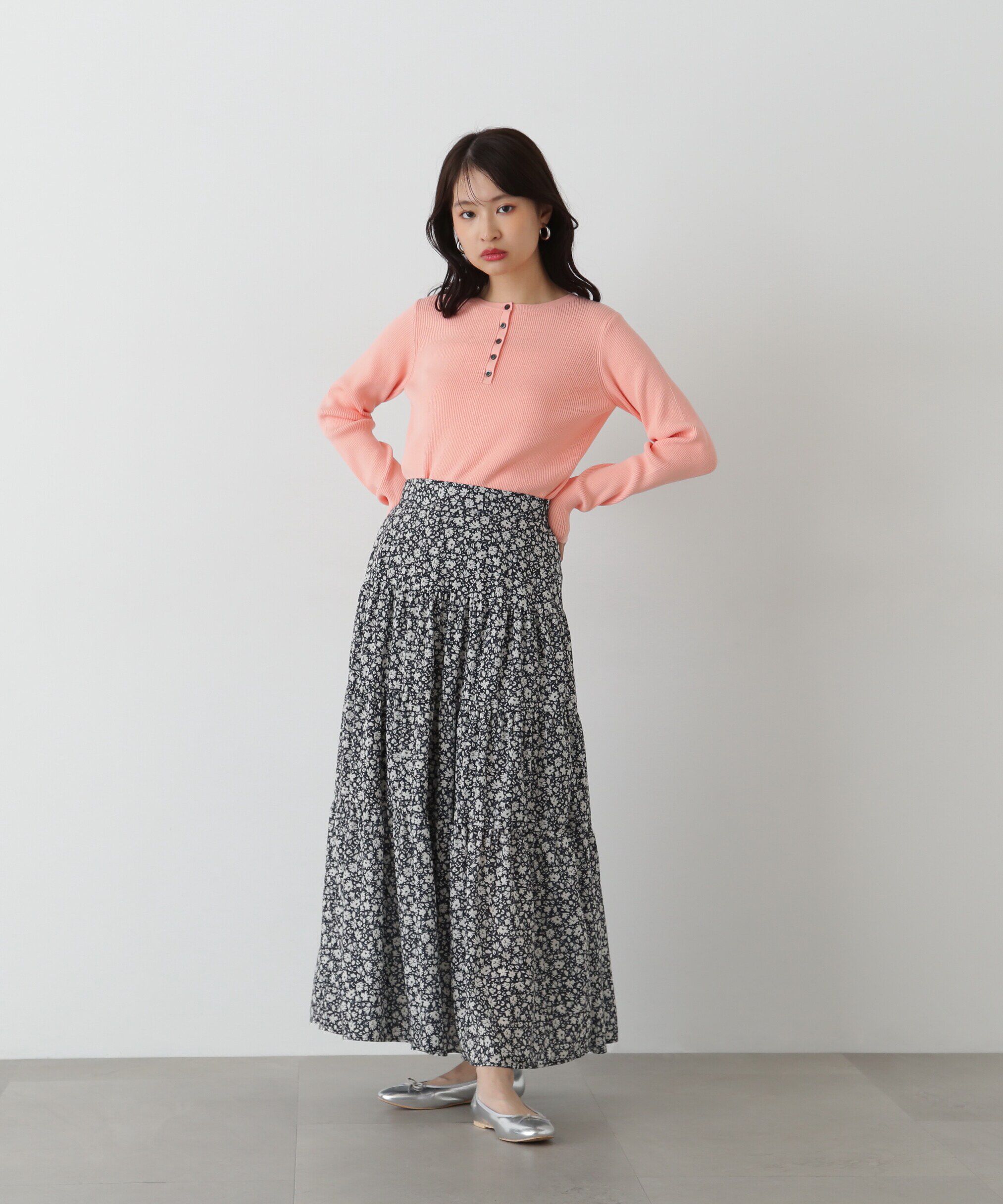  「ヘンリーネックプルオーバーニット」|ニット・セーター|