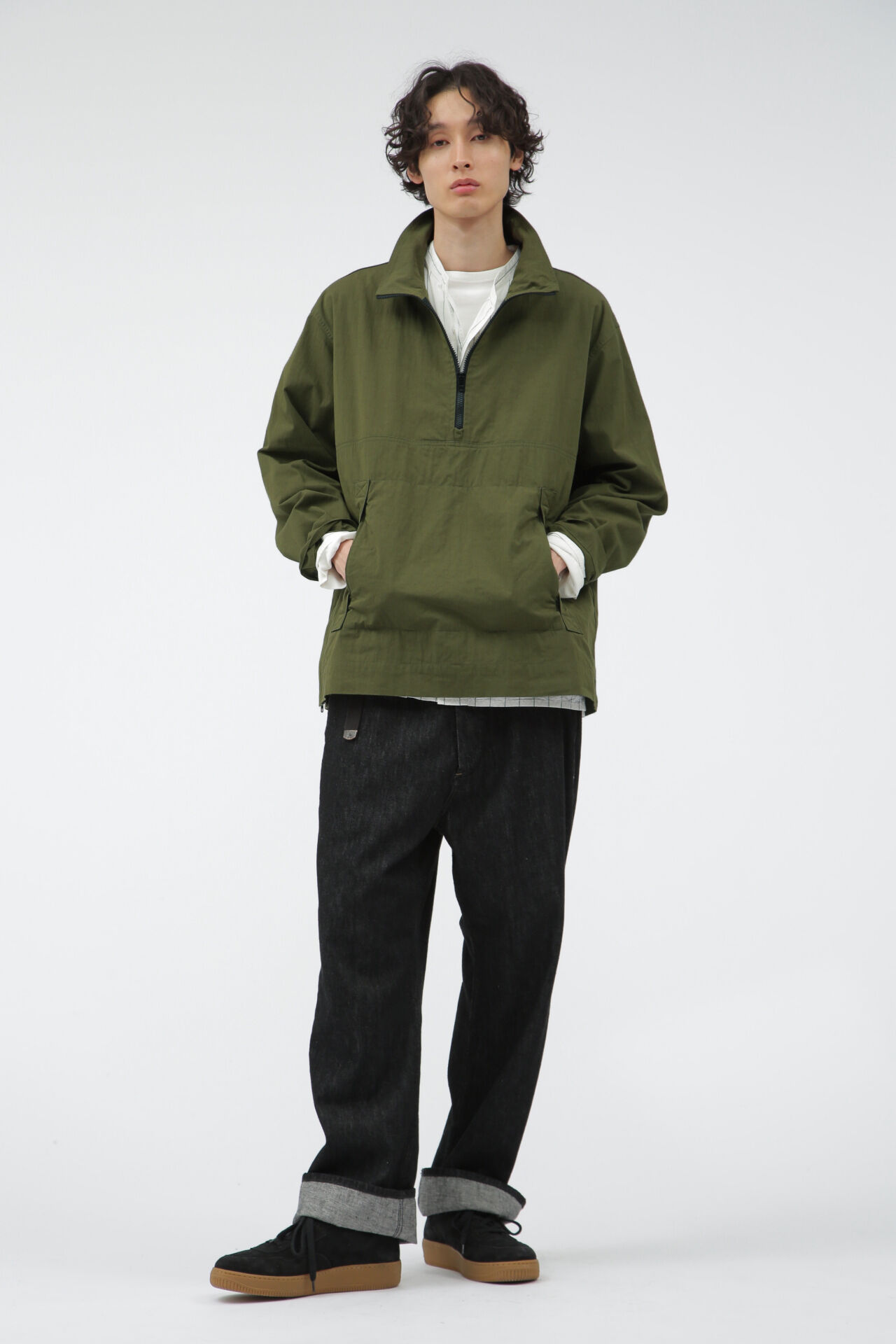 MHL.「PROOFED COTTON NYLON」|ブルゾン・スタジャン|