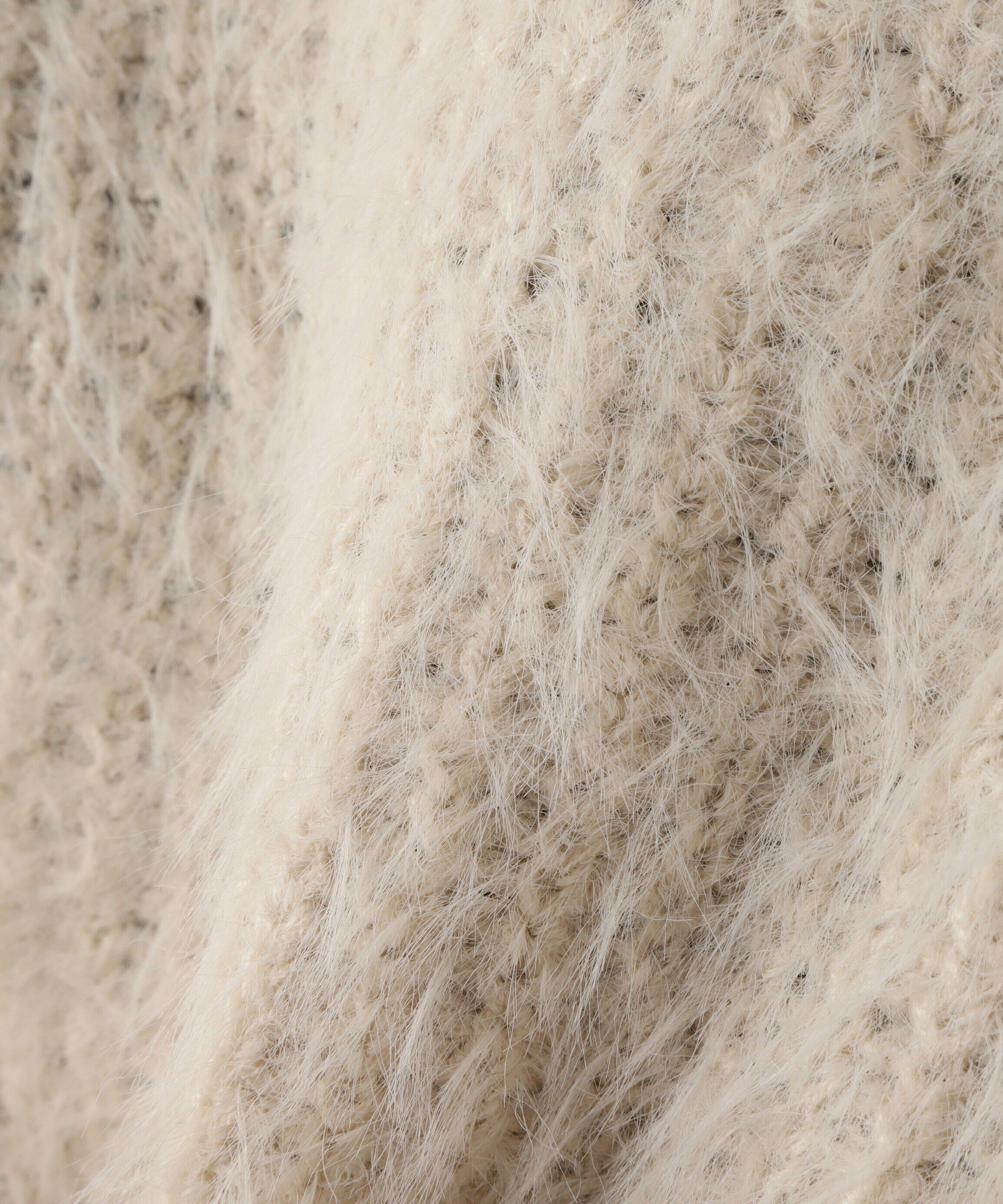  「フェザーニットレイヤードワンピース」|ワンピース|