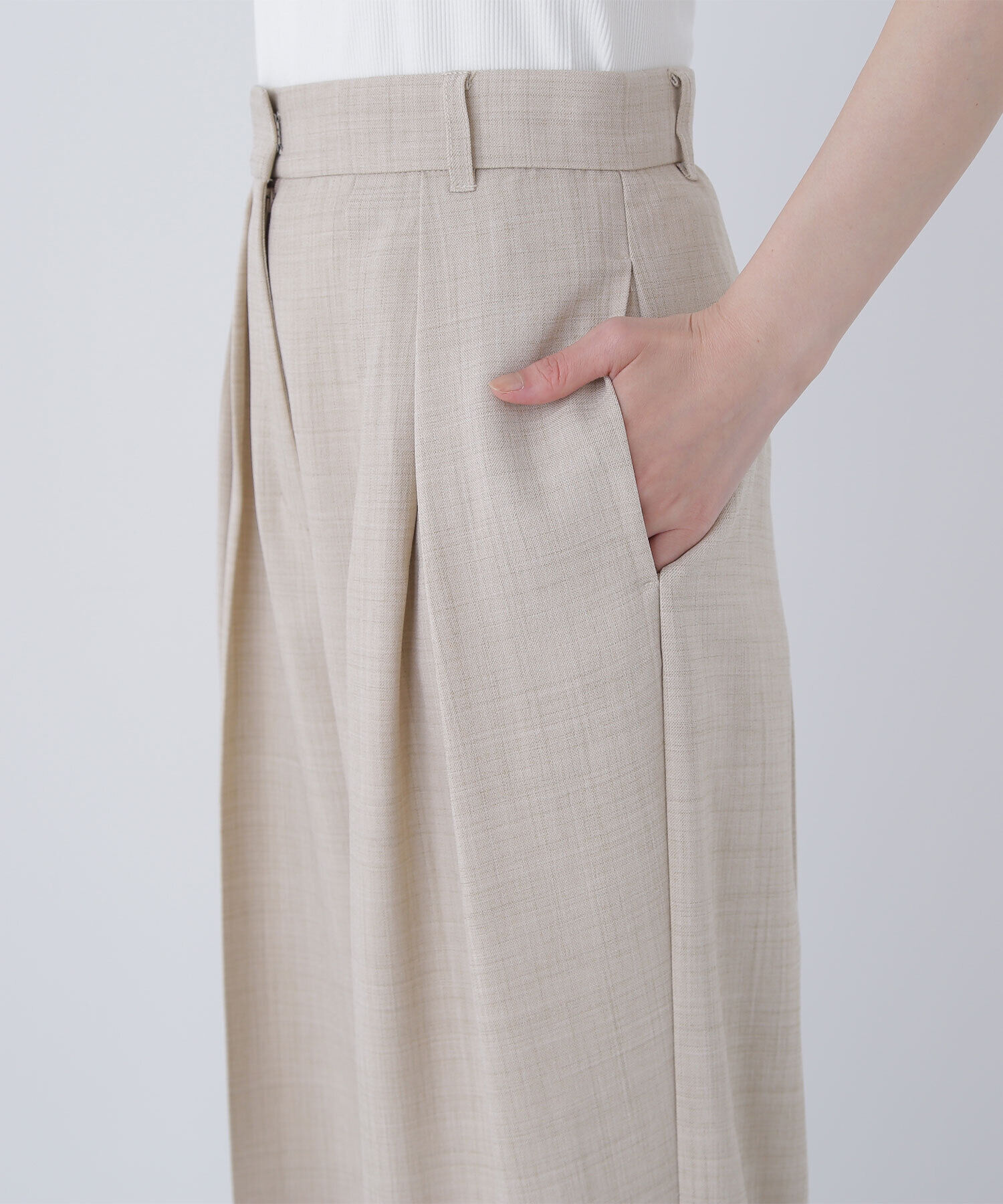  「クロップドジレセットアップ」|ワンピース|