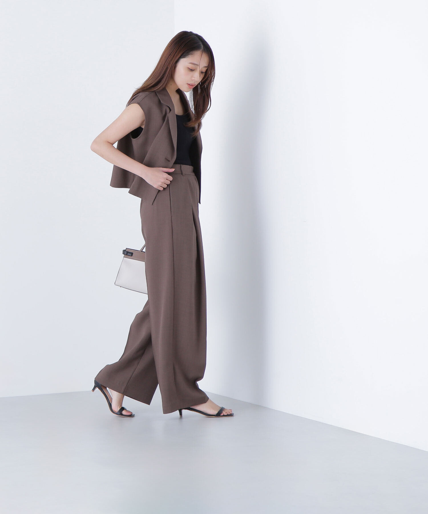  「クロップドジレセットアップ」|ワンピース|