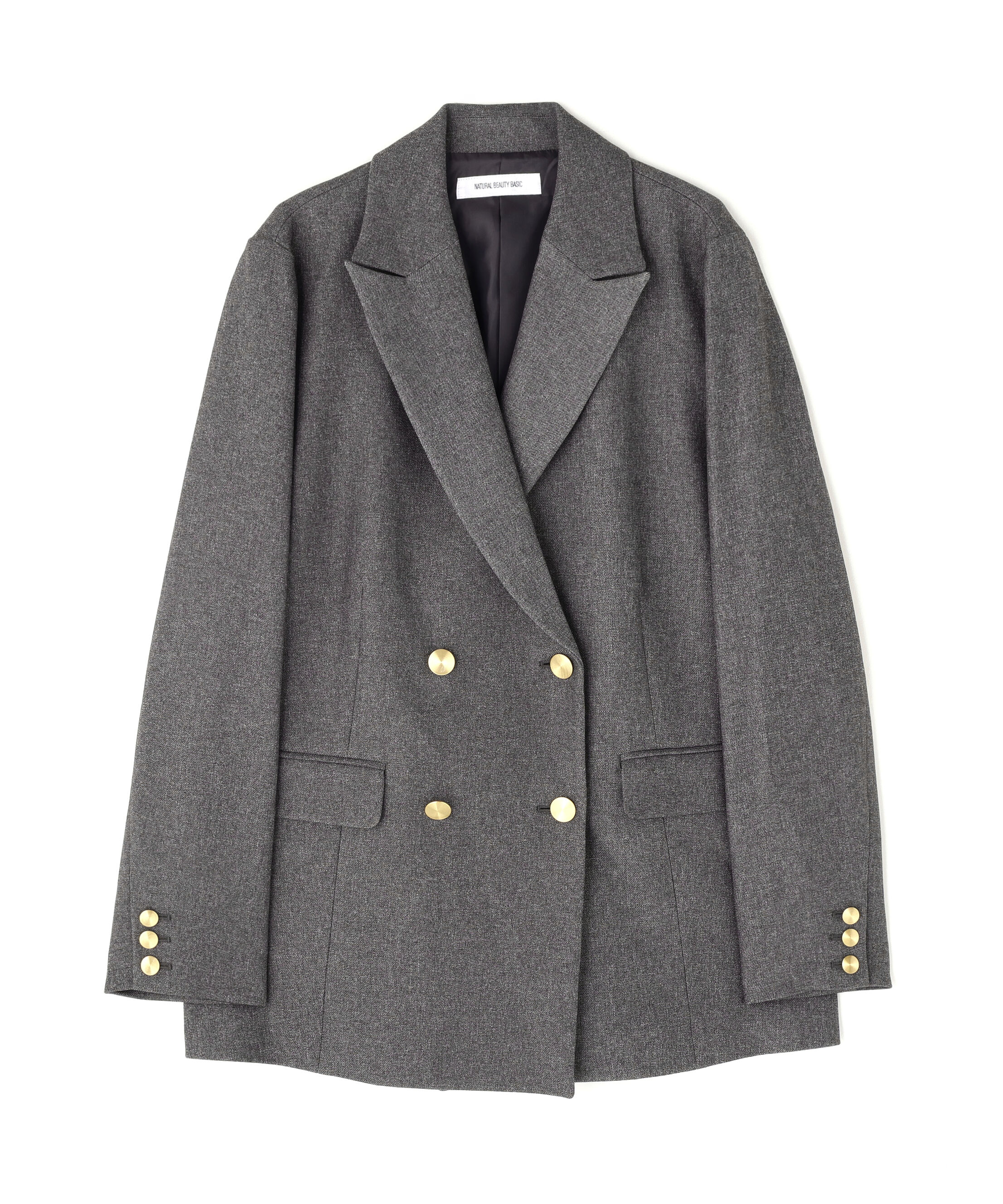 NBB ダブルブレストボクシージャケット ダブルブレストボクシージャケット｜ルミネのファッション通販