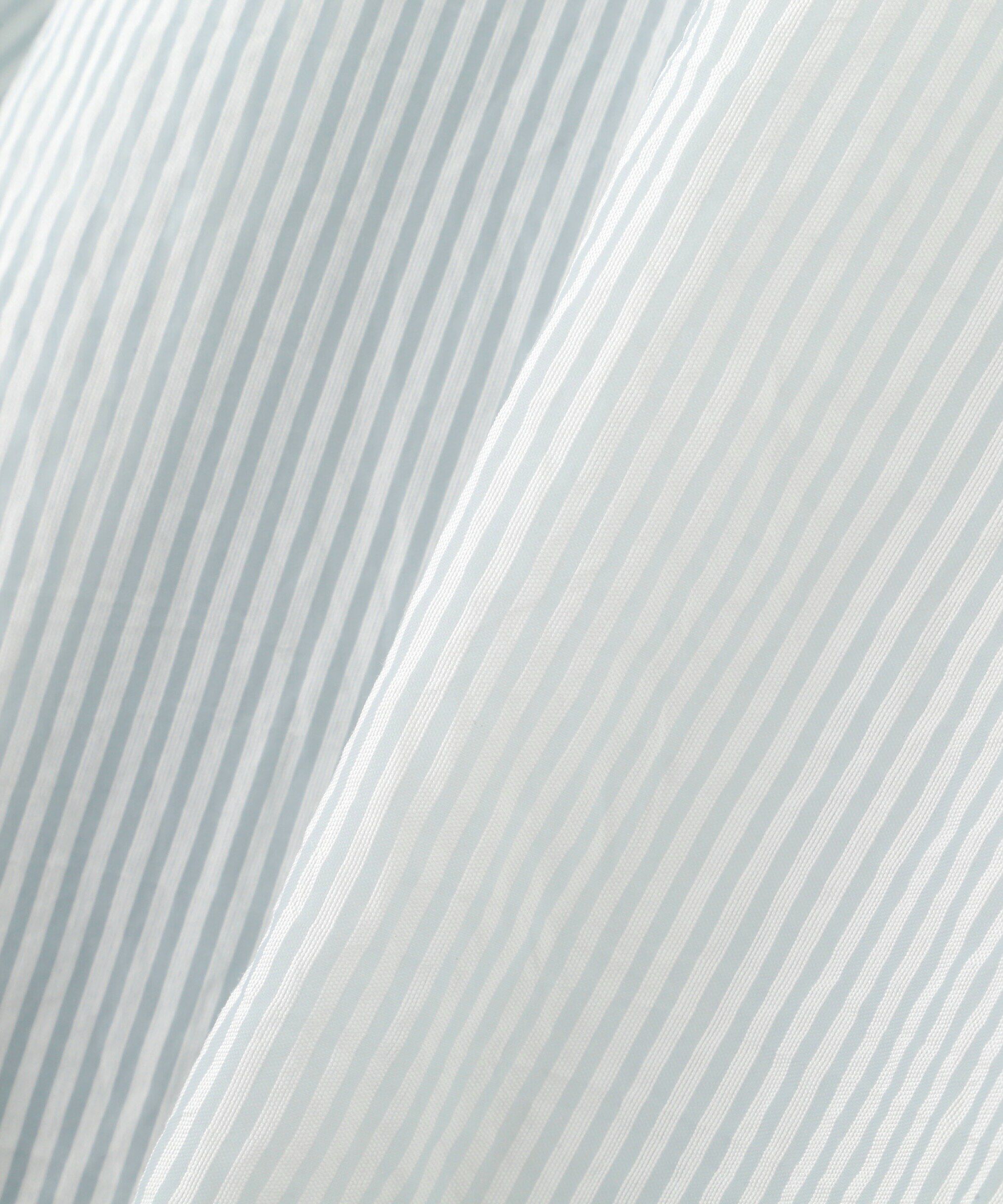  「シアーストライプオーバーシャツ」|シャツ・ブラウス|