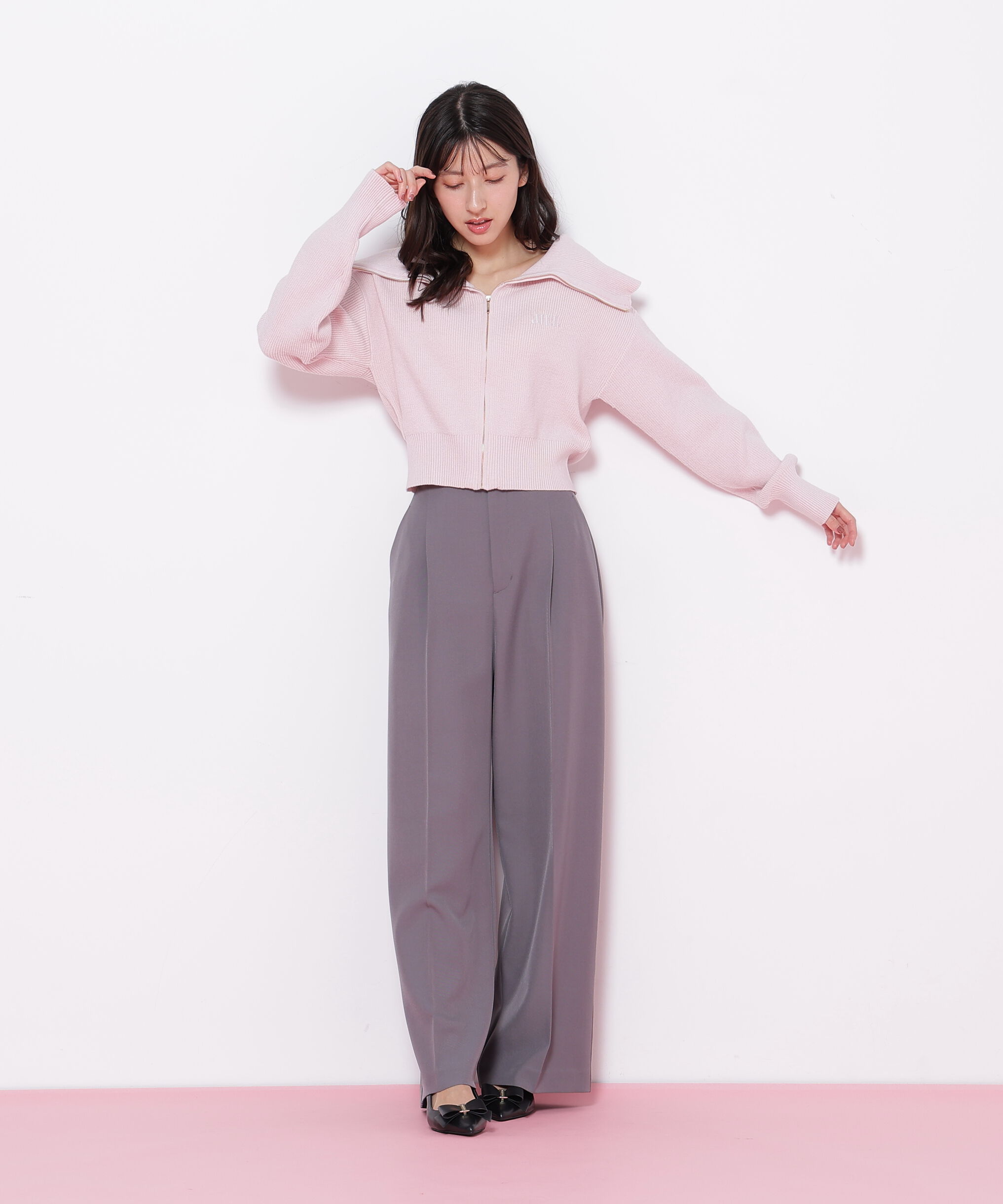  「＜セットアップ対応＞ベーシックツイルビットベルトパンツ」|その他|