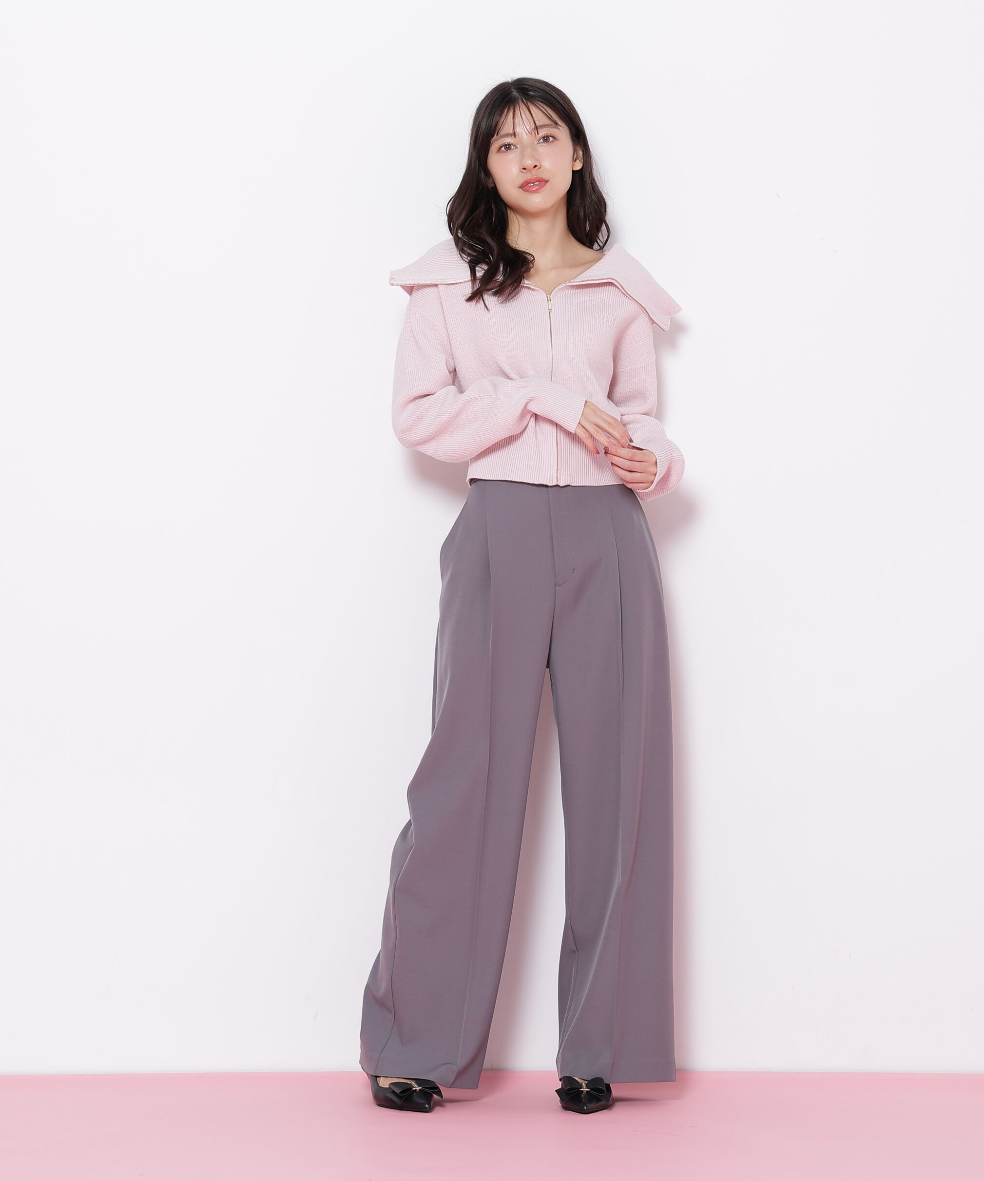  「＜セットアップ対応＞ベーシックツイルビットベルトパンツ」|その他|