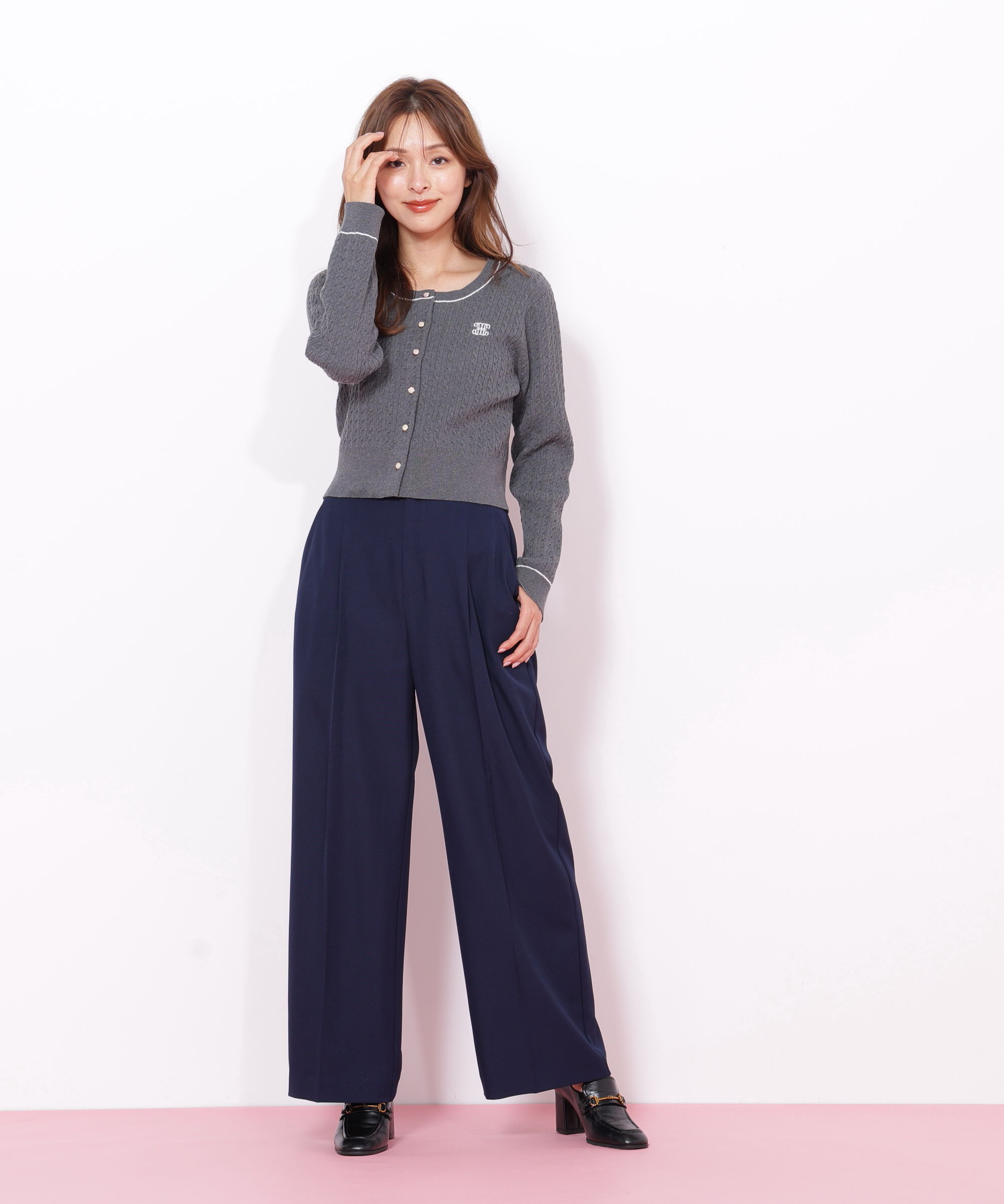  「＜セットアップ対応＞ベーシックツイルビットベルトパンツ」|その他|