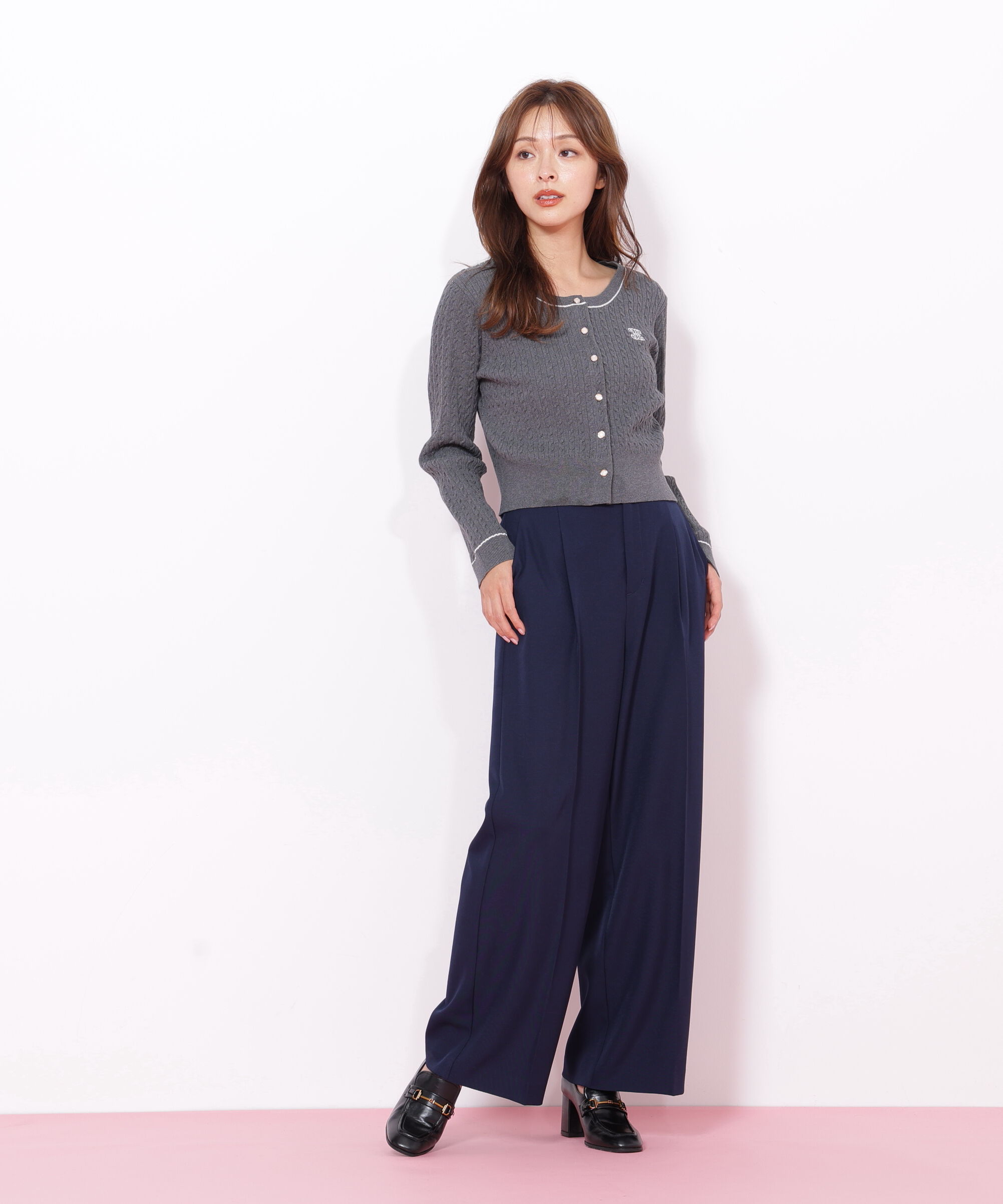  「＜セットアップ対応＞ベーシックツイルビットベルトパンツ」|その他|