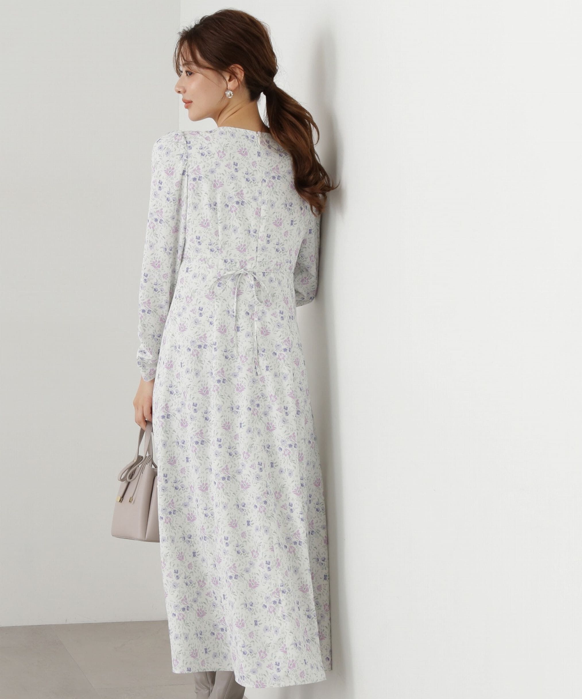 PROPORTION BODY DRESSING「フラワープリントワンピース」|ワンピース|