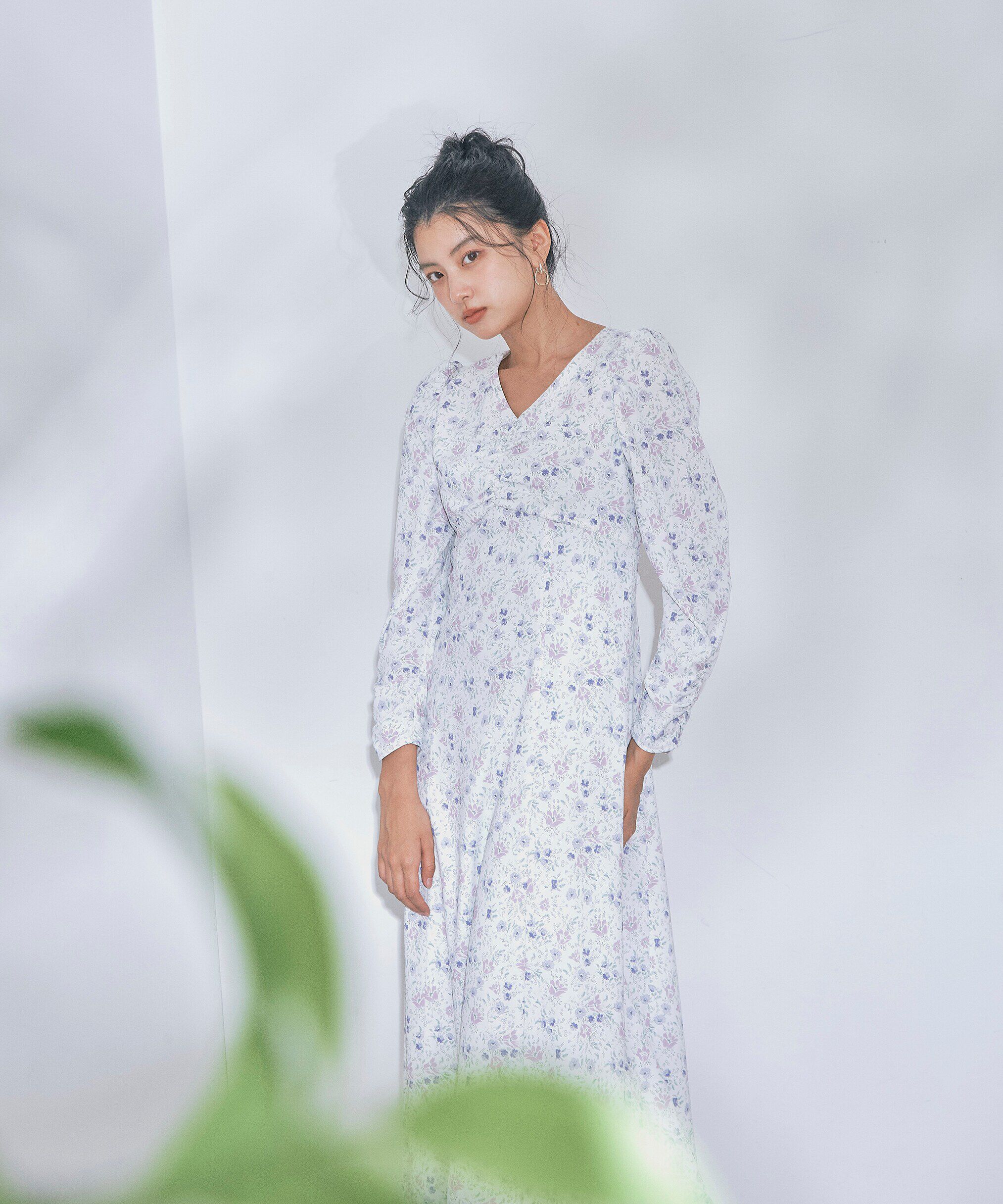 PROPORTION BODY DRESSING「フラワープリントワンピース」|ワンピース|