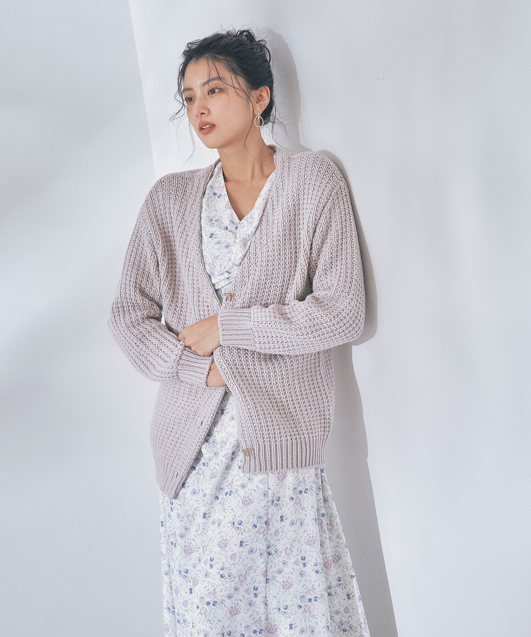 PROPORTION BODY DRESSING「フラワープリントワンピース」|ワンピース|