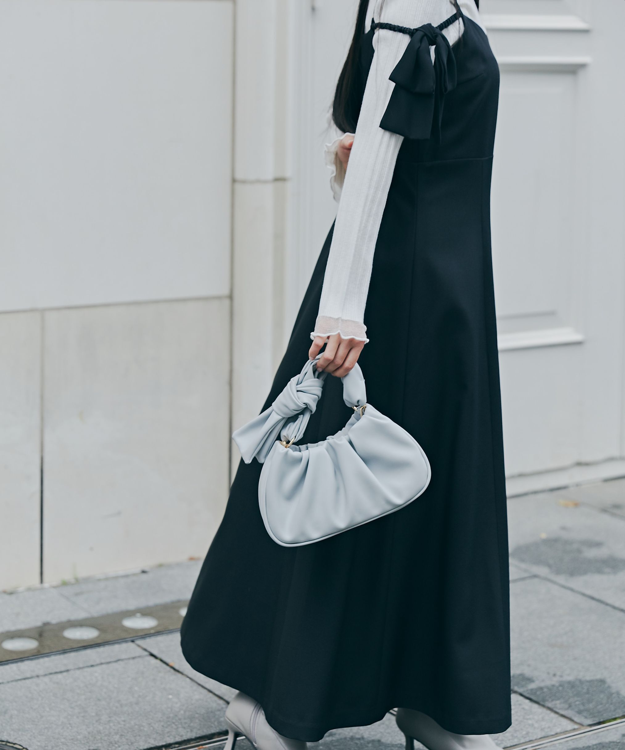 PROPORTION BODY DRESSING「ショルダーリボンキャミワンピース」|ワンピース|