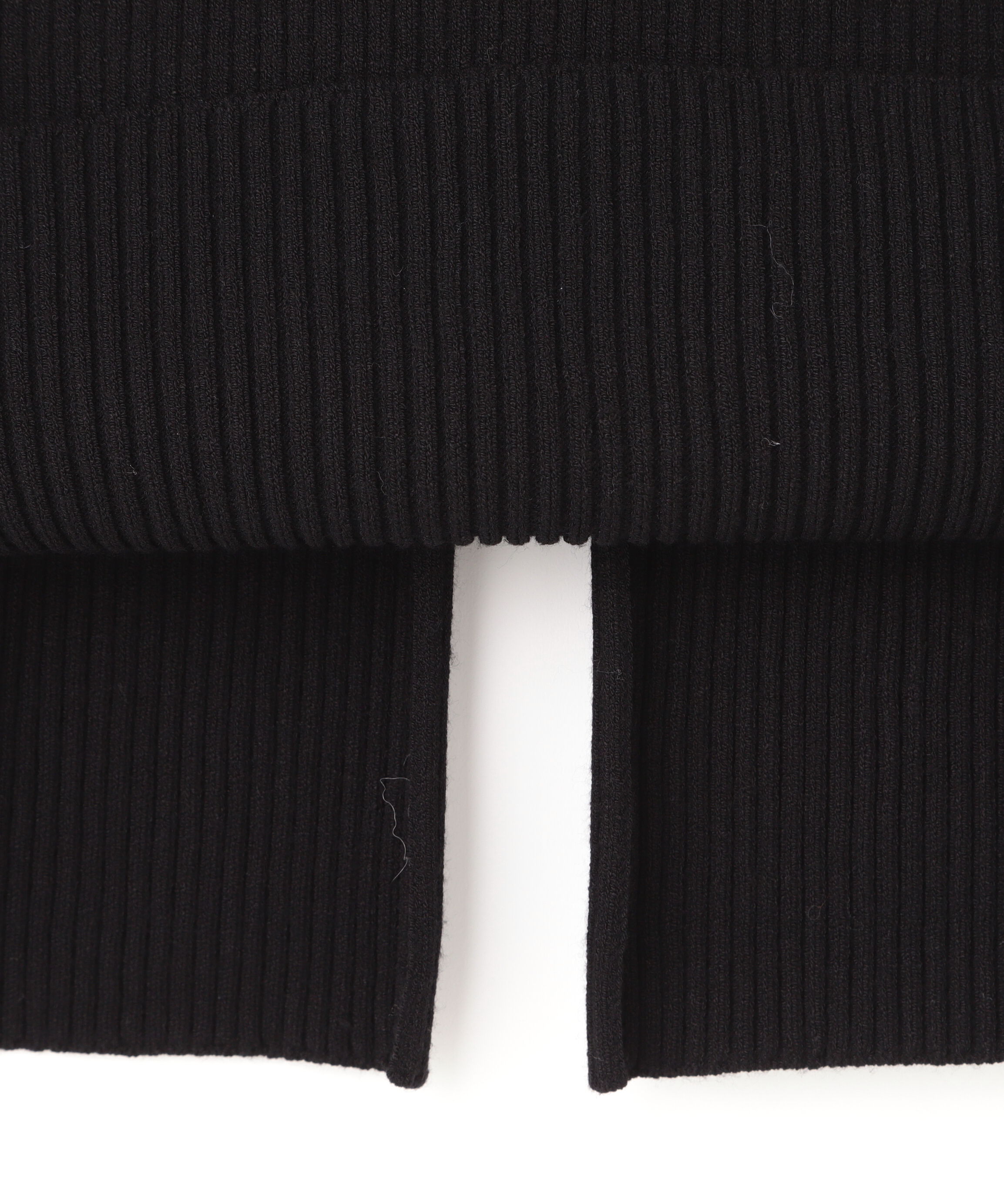 PROPORTION BODY DRESSING「裾シアーペプラムニットセットアップ」|ワンピース|