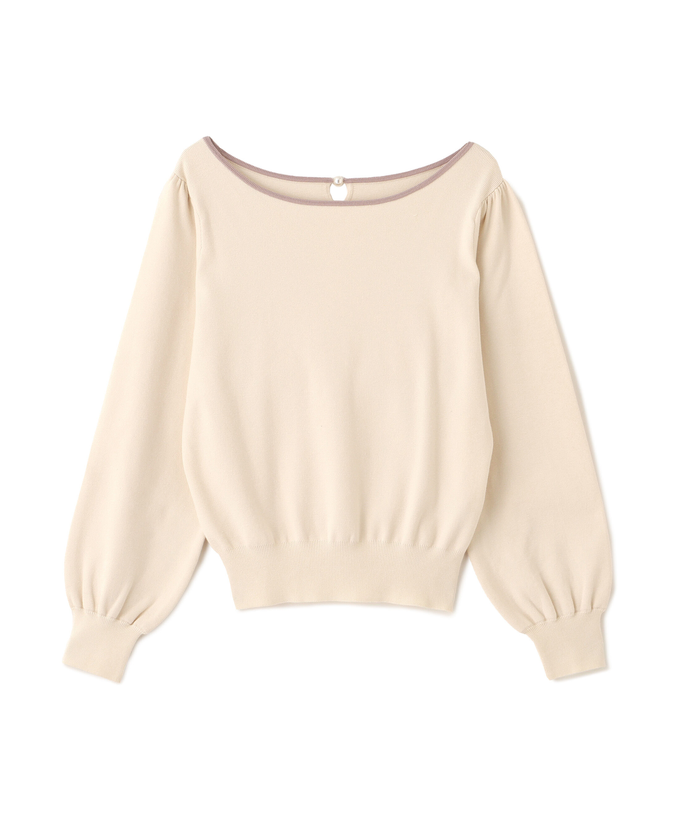 PROPORTION BODY DRESSING「＜ハンドウォッシャブル＞前後2wayパールニット 25AW」|ニット・セーター|