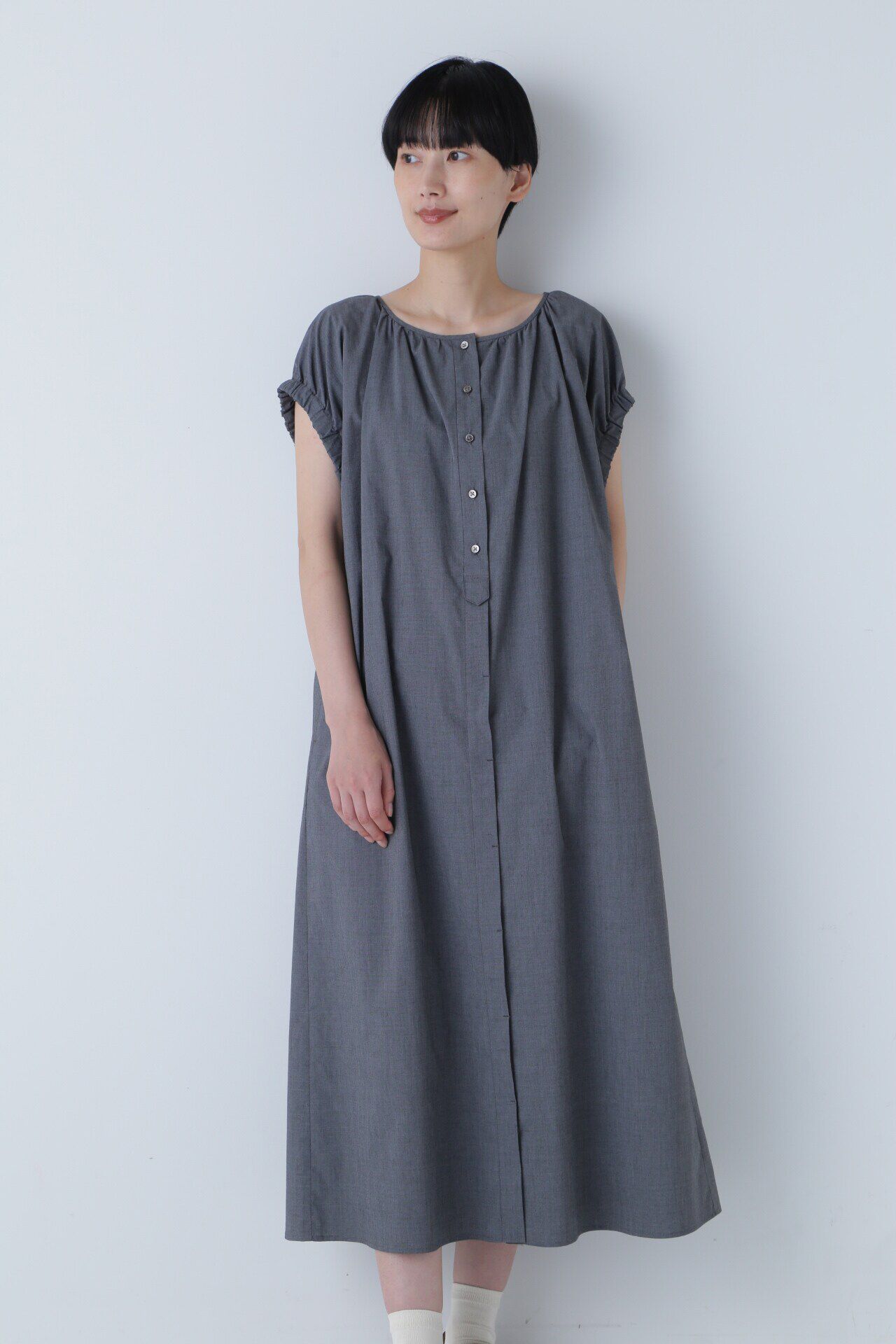  「◆ギャザーワンピース」|ワンピース|