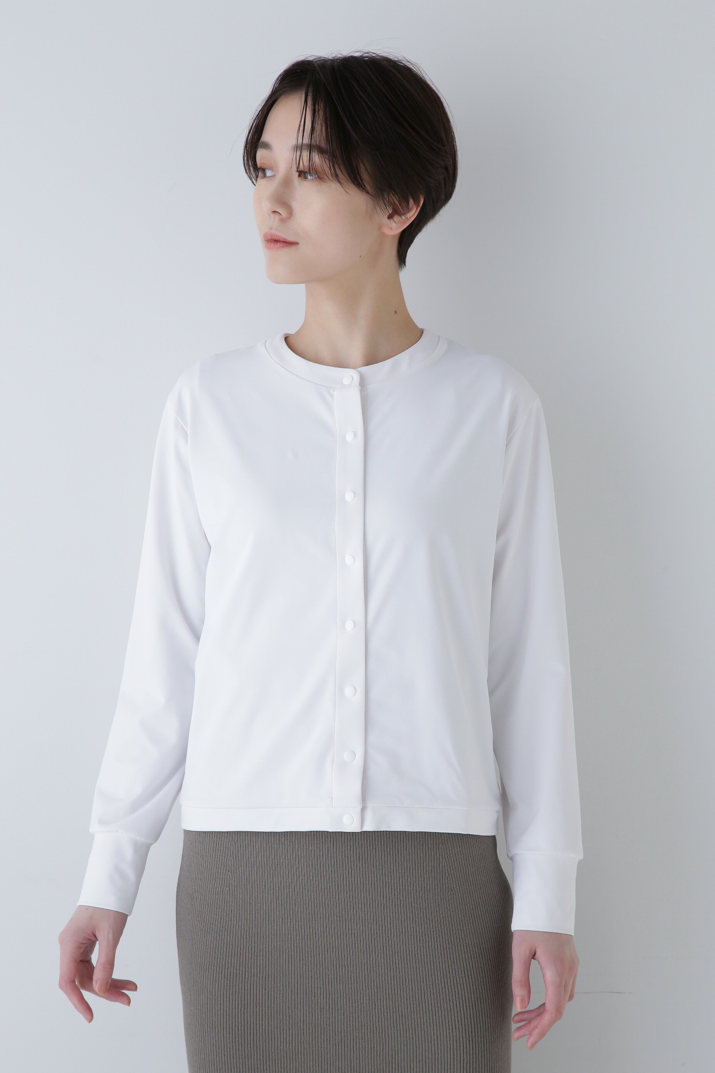  「◆ＵＶカット・吸水速乾カーディガン」|Tシャツ・カットソー|