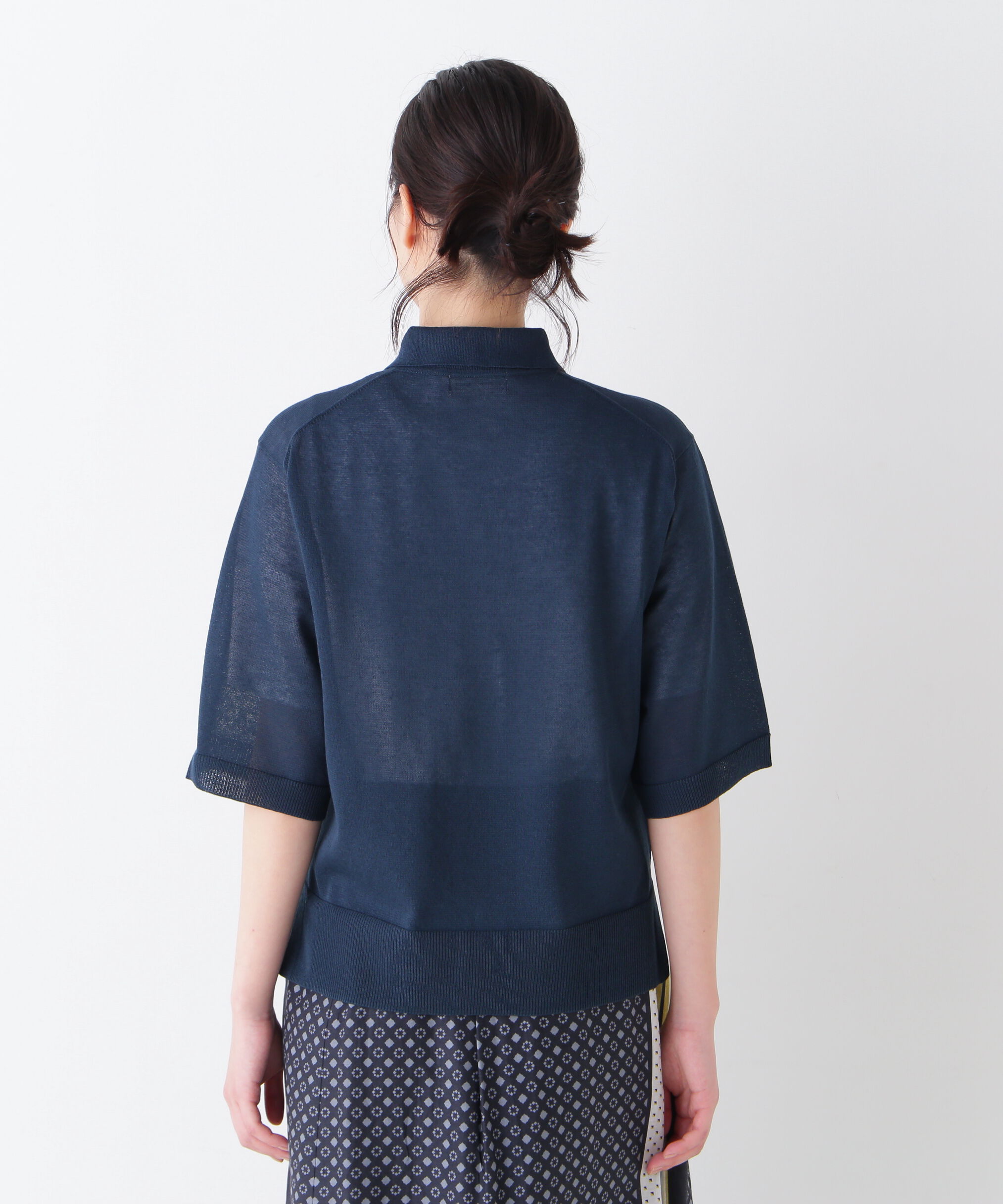  「◆シアーハイゲージ半袖カーディガン」|ニット・セーター|