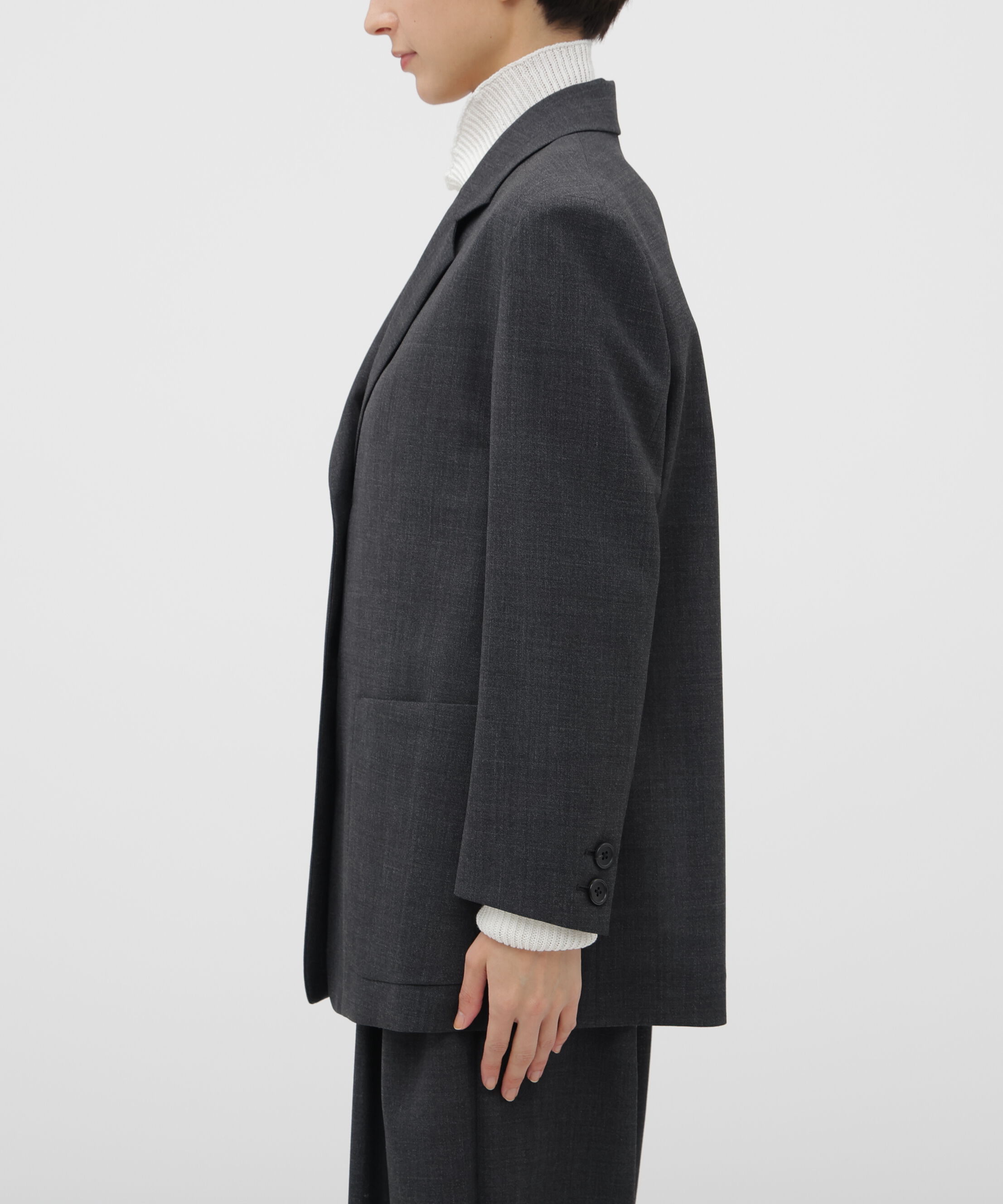  「CRISP WOOL PLAINWEAVE JACKET」|その他|