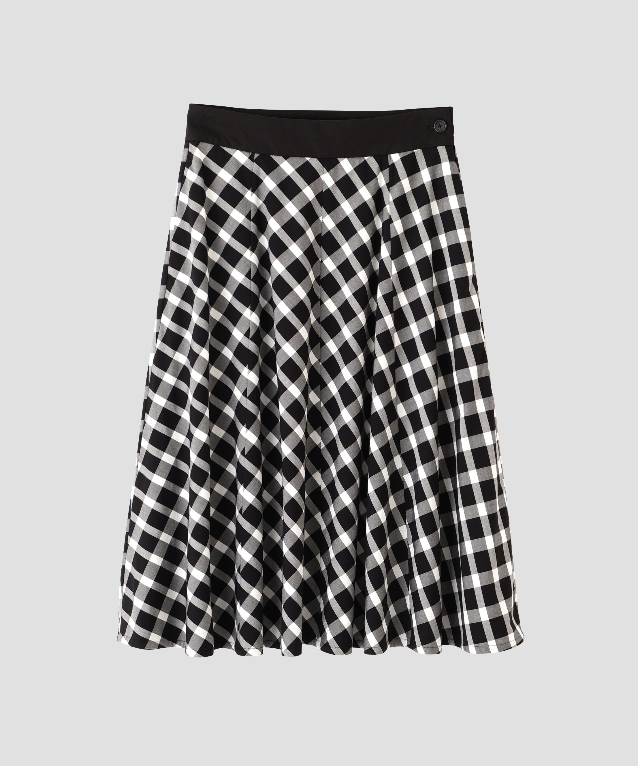  「COTTON CHECK SKIRT」|スカート|