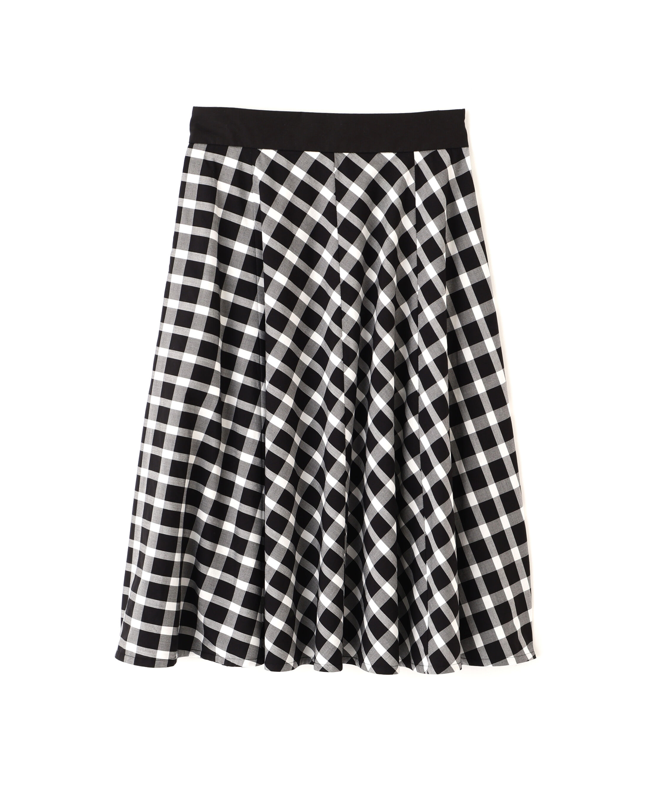  「COTTON CHECK SKIRT」|スカート|