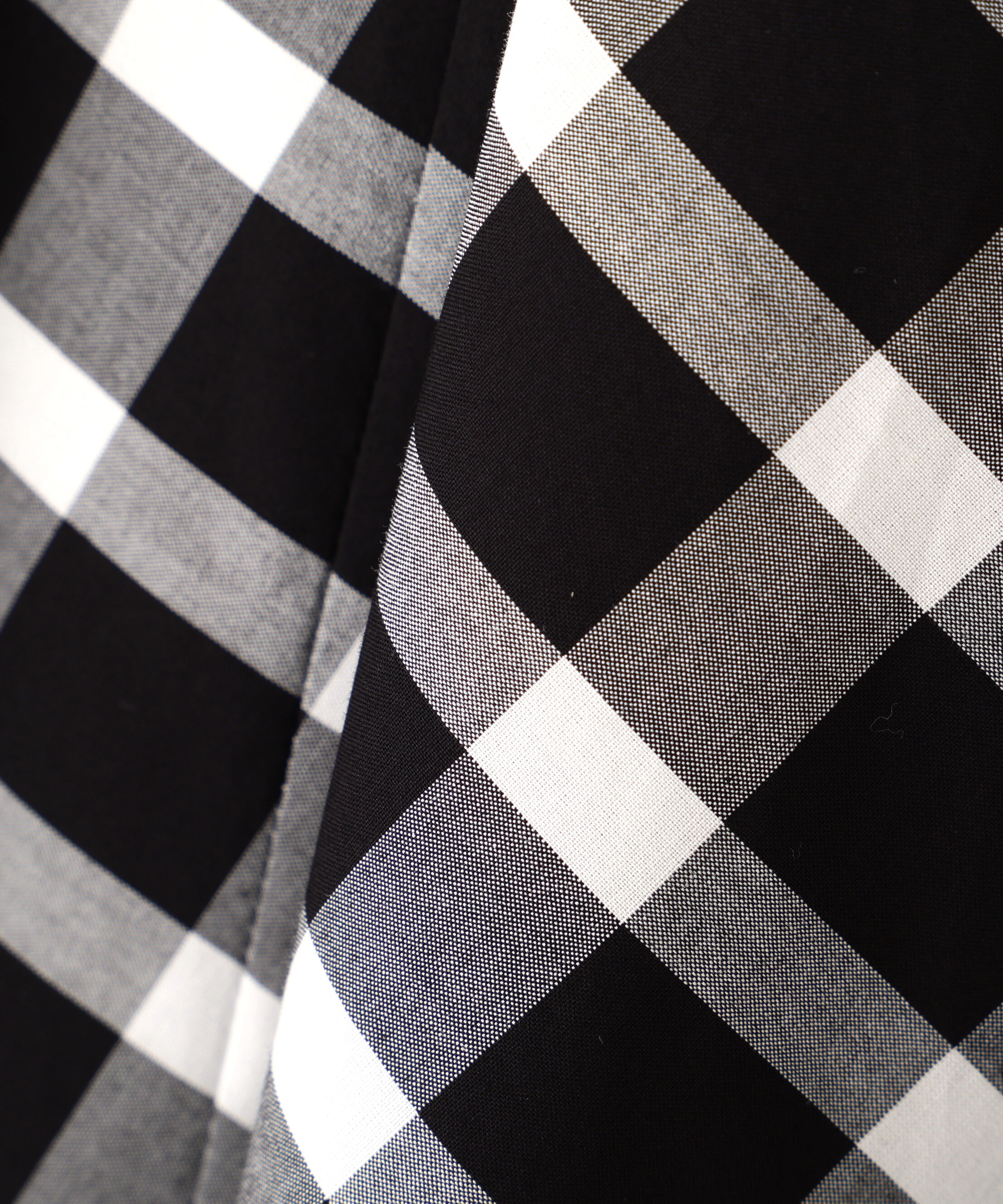  「COTTON CHECK SKIRT」|スカート|