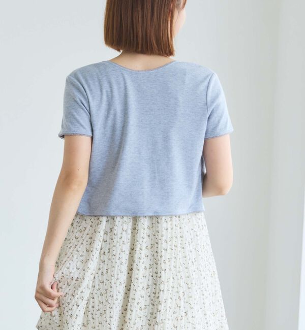 archives「針抜きハーフスリーブカーディガン」|Tシャツ・カットソー|