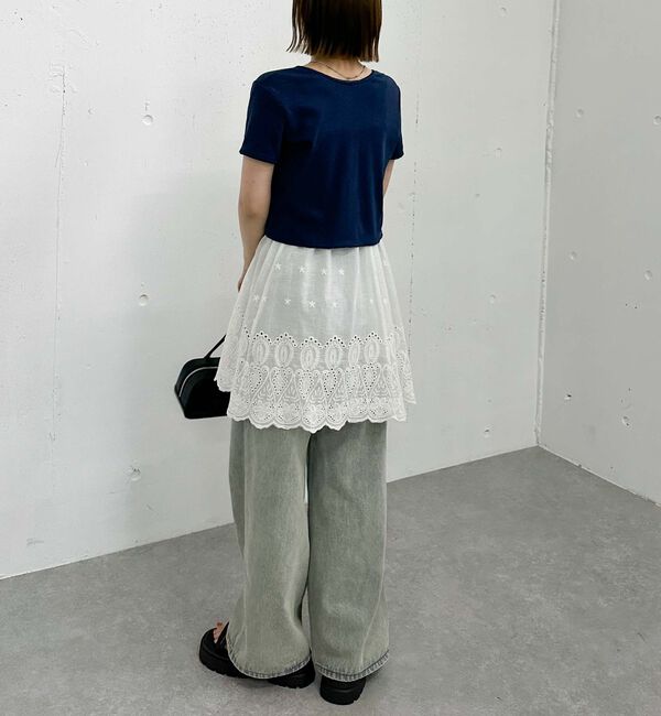 archives「針抜きハーフスリーブカーディガン」|Tシャツ・カットソー|