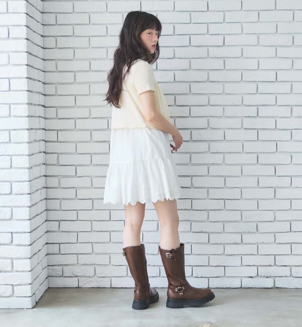 archives「針抜きハーフスリーブカーディガン」|Tシャツ・カットソー|