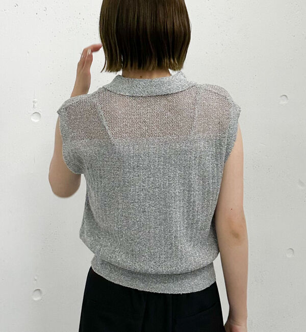 archives「カールヤーンハーフＺＩＰノースリニット」|ニット・セーター|