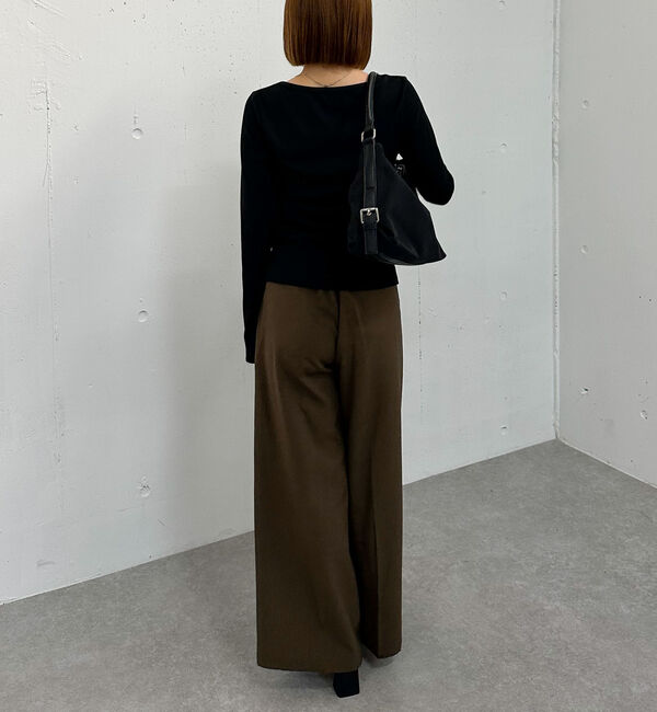 archives「ボタンギャザーＶネックＴＯＰＳ」|Tシャツ・カットソー|