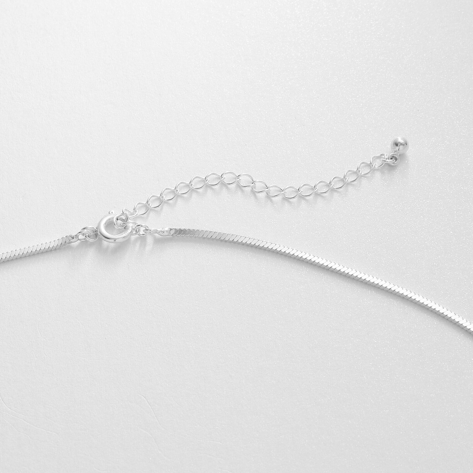 COCOSHNIK ONKITSCH「シルバー デザインチェーン コンパクトネックレス」|ネックレス|