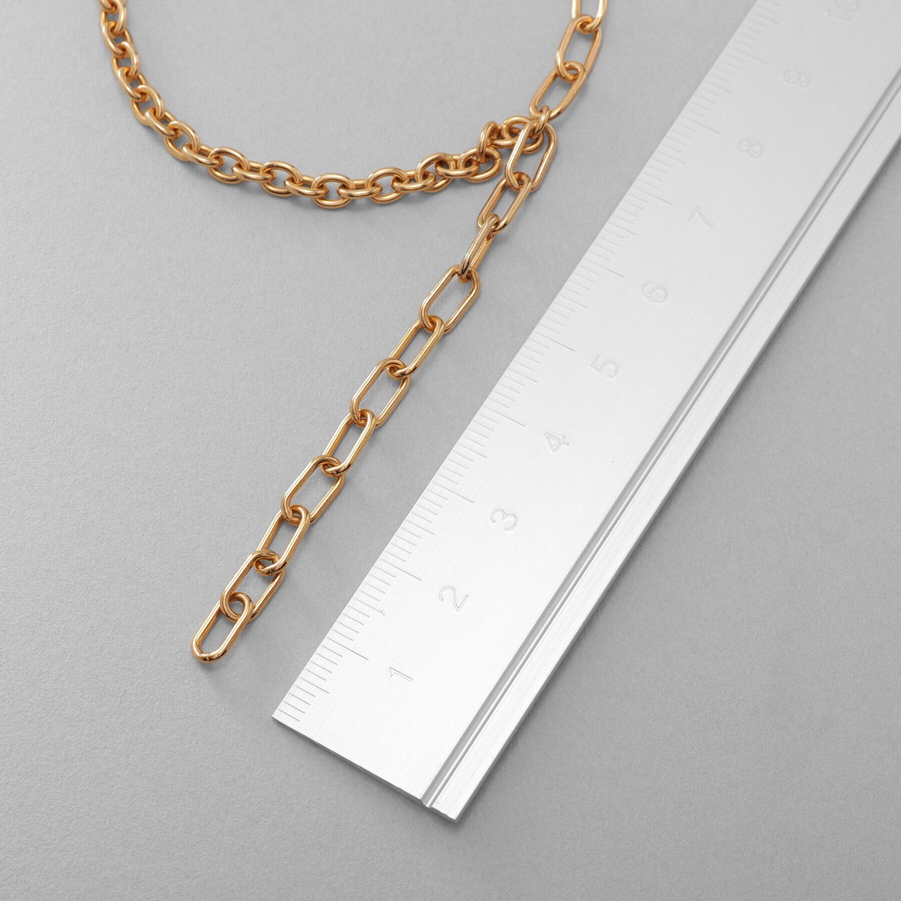 COCOSHNIK ONKITSCH「シルバー ハンギングミックスケーブルチェーン ブレスレット GP」|ブレスレット・バングル|