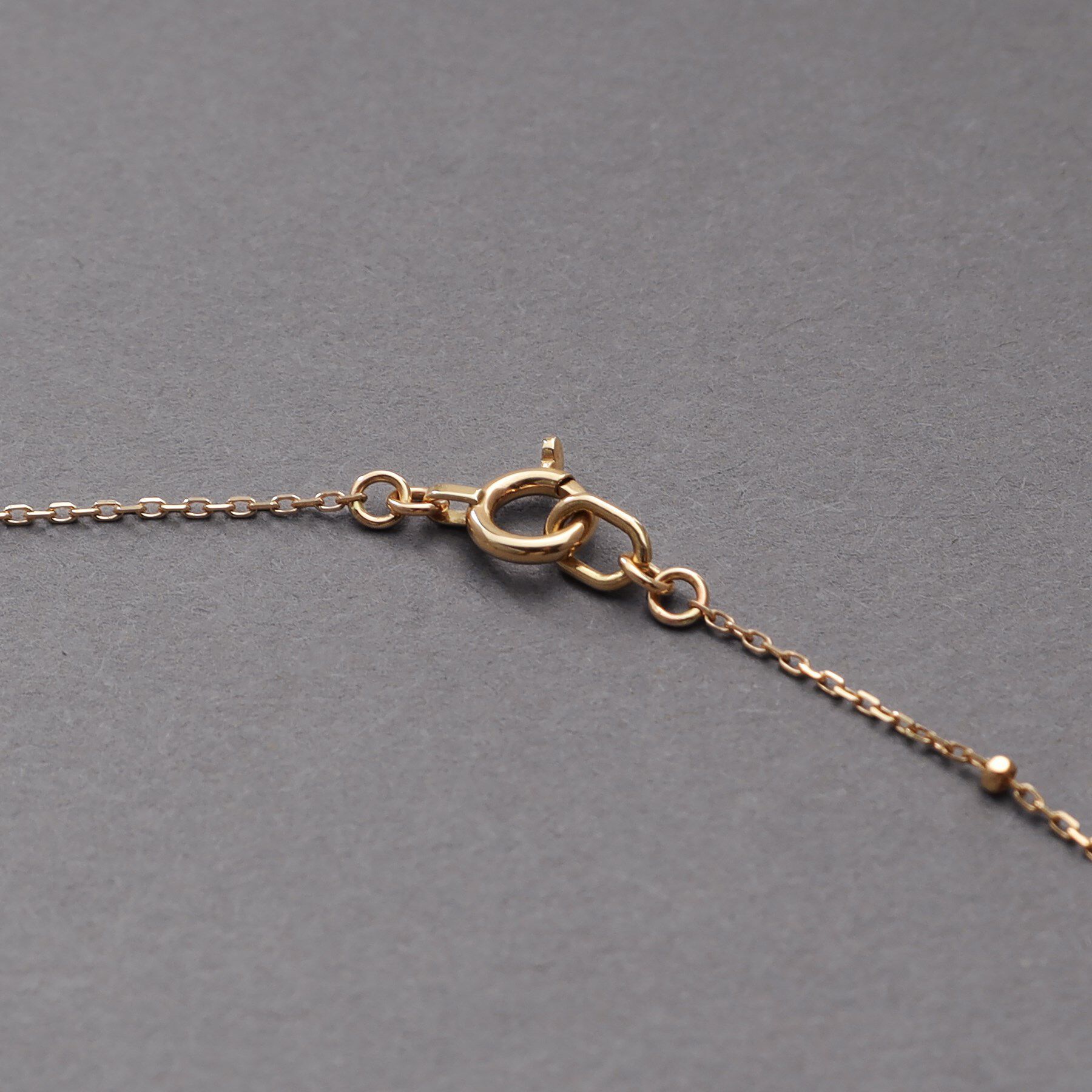 COCOSHNIK ONKITSCH「K10スキニーネックレス スタッドケーブル」|ネックレス|