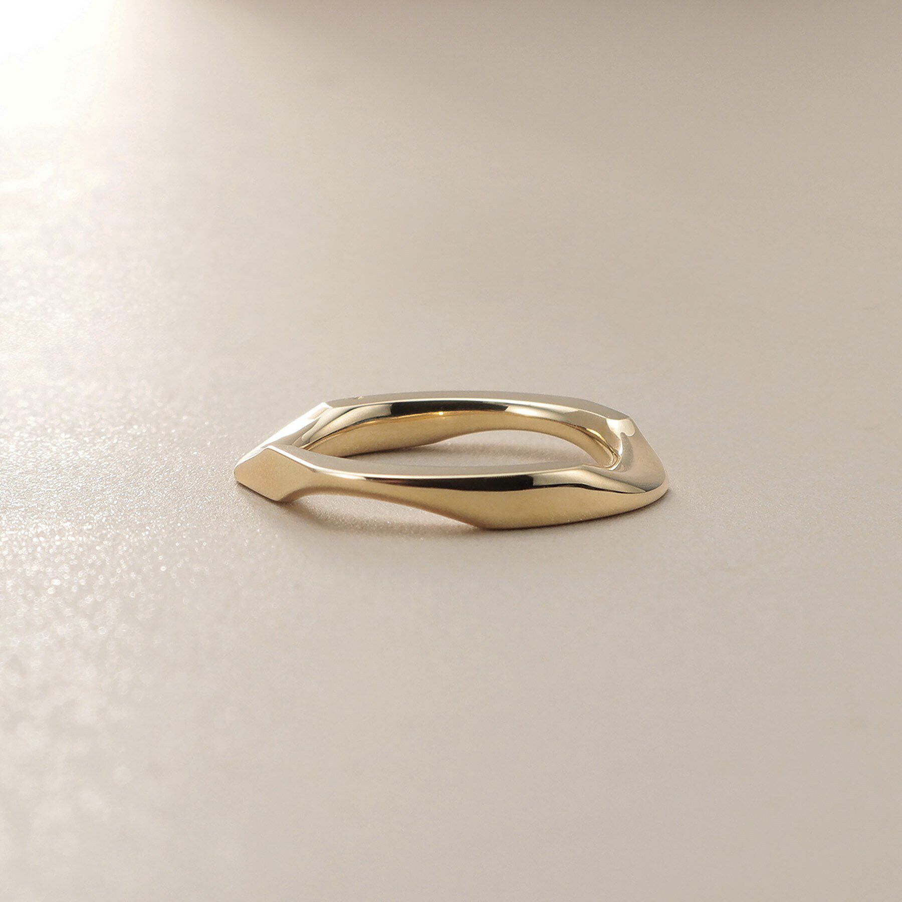 COCOSHNIK「K10キヘイモチーフ リング」|リング|