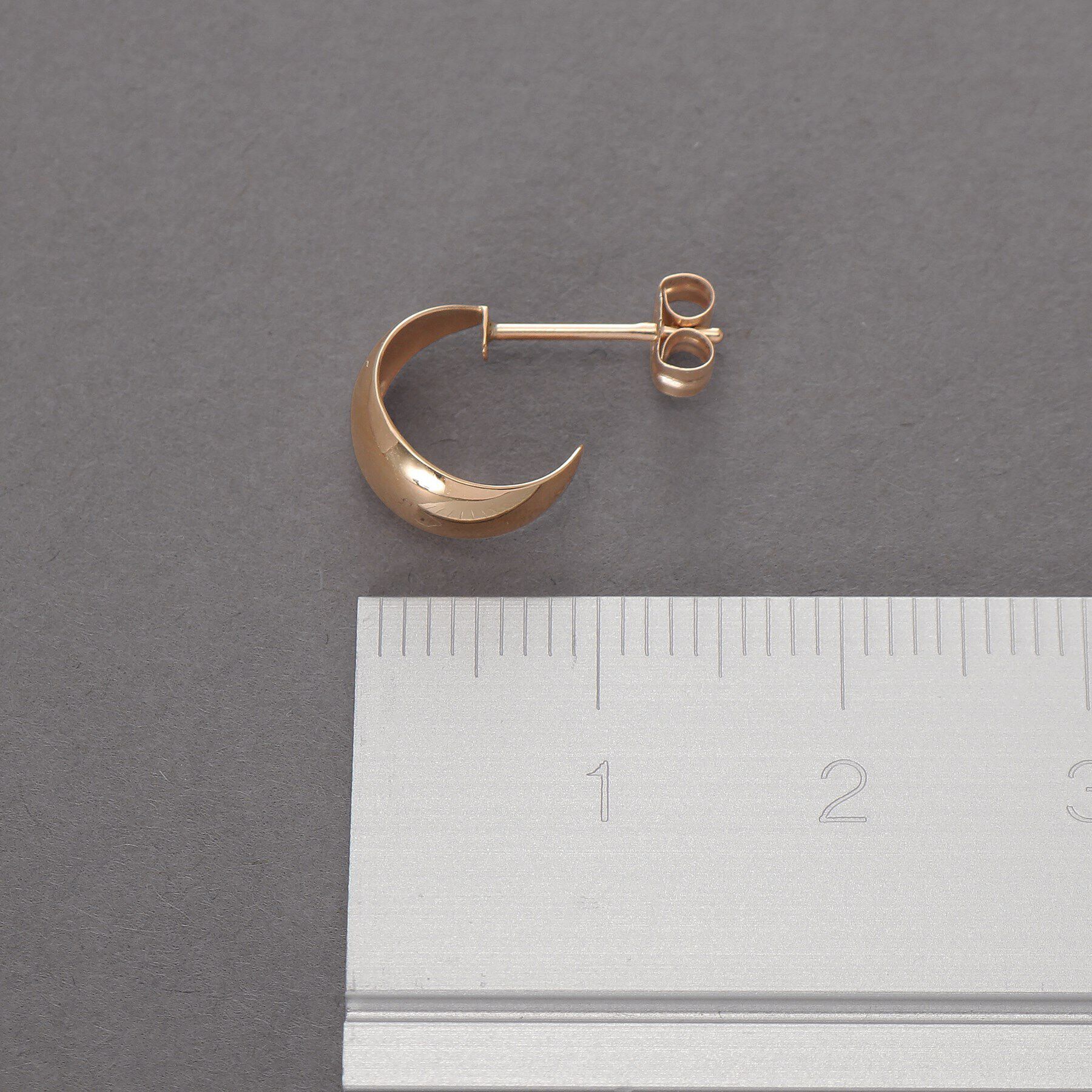 COCOSHNIK ONKITSCH「K10ドームフープピアス」|ピアス|